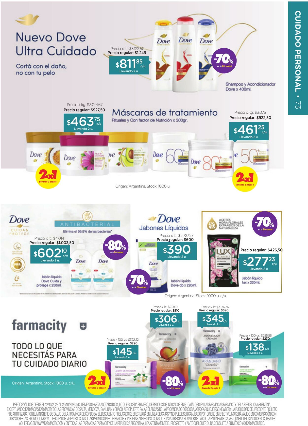 Folleto Farmacity 01.10.2023 - 31.10.2023