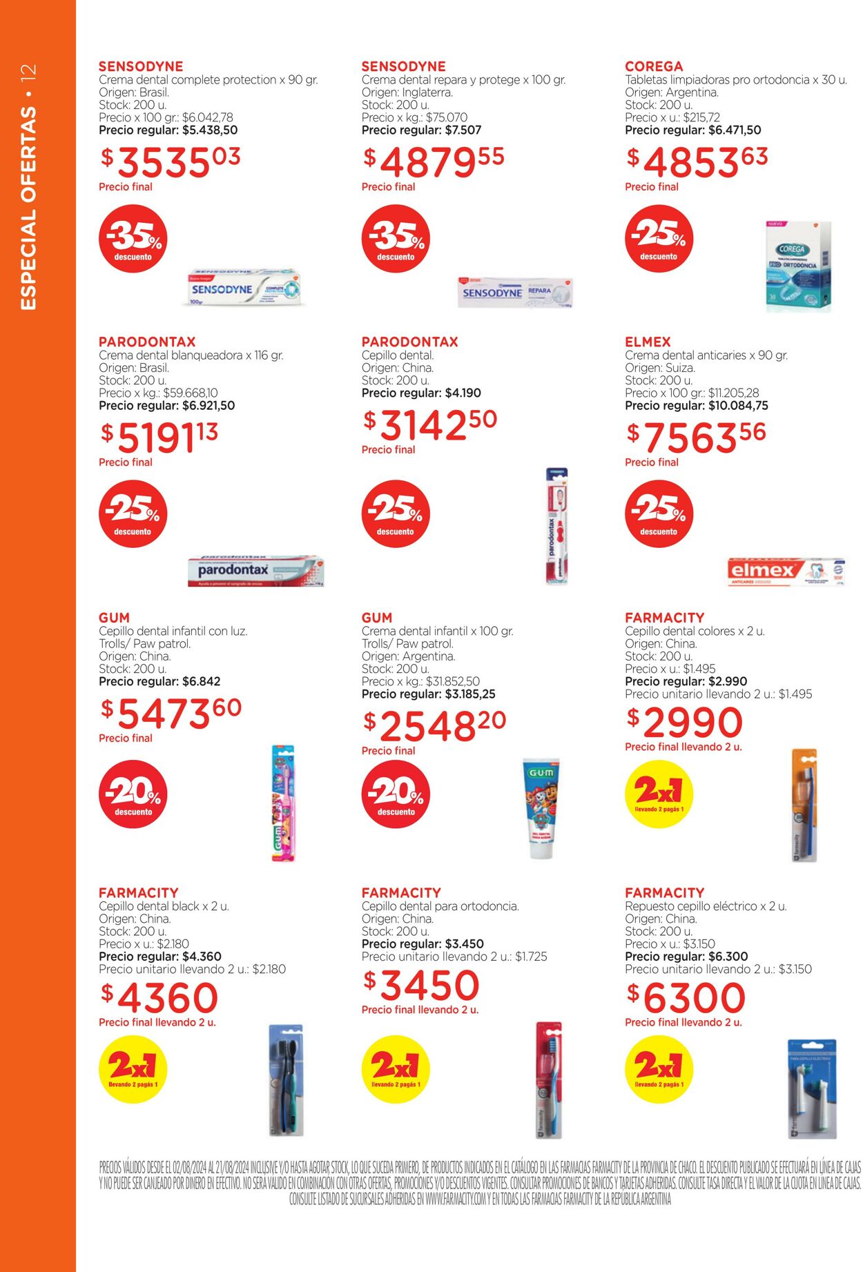 Folleto Farmacity 01.08.2024 - 31.08.2024