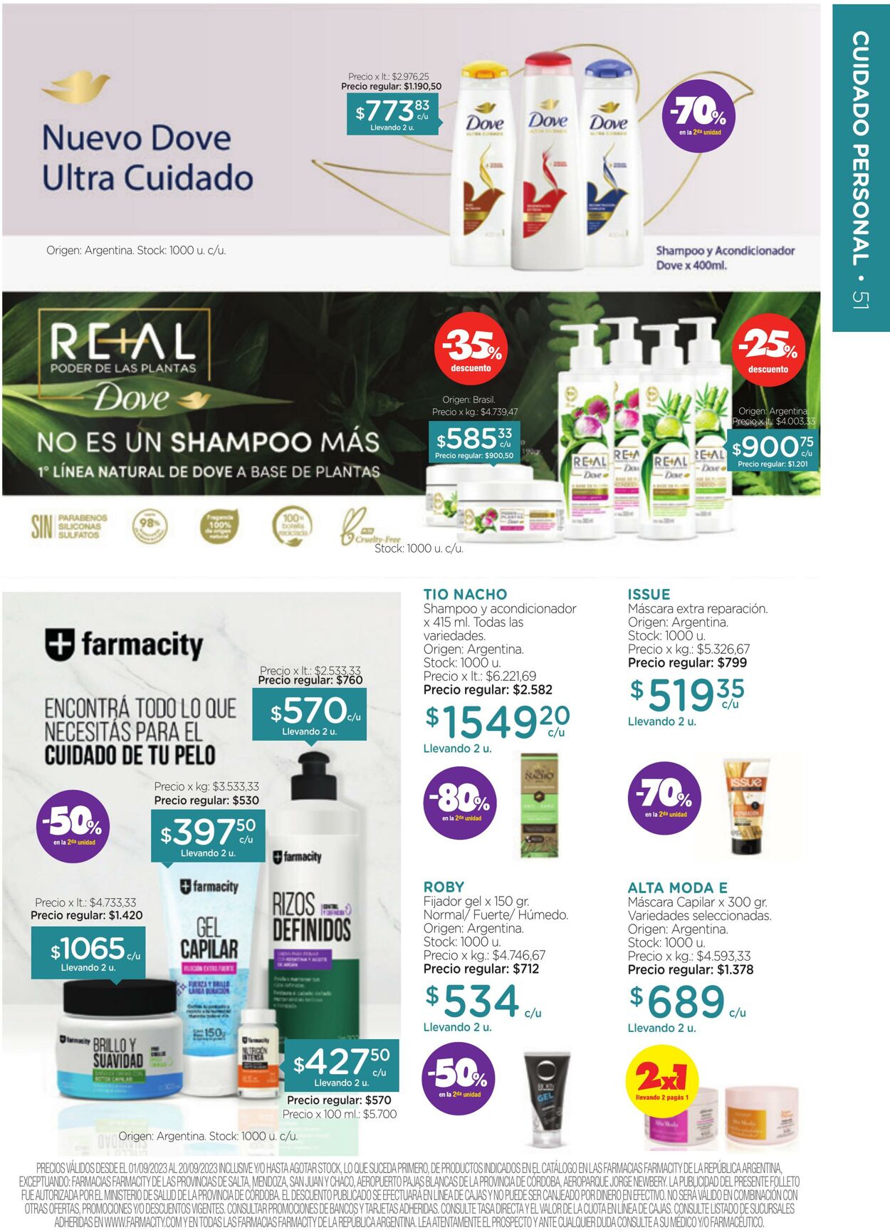 Folleto Farmacity 01.09.2023 - 30.09.2023