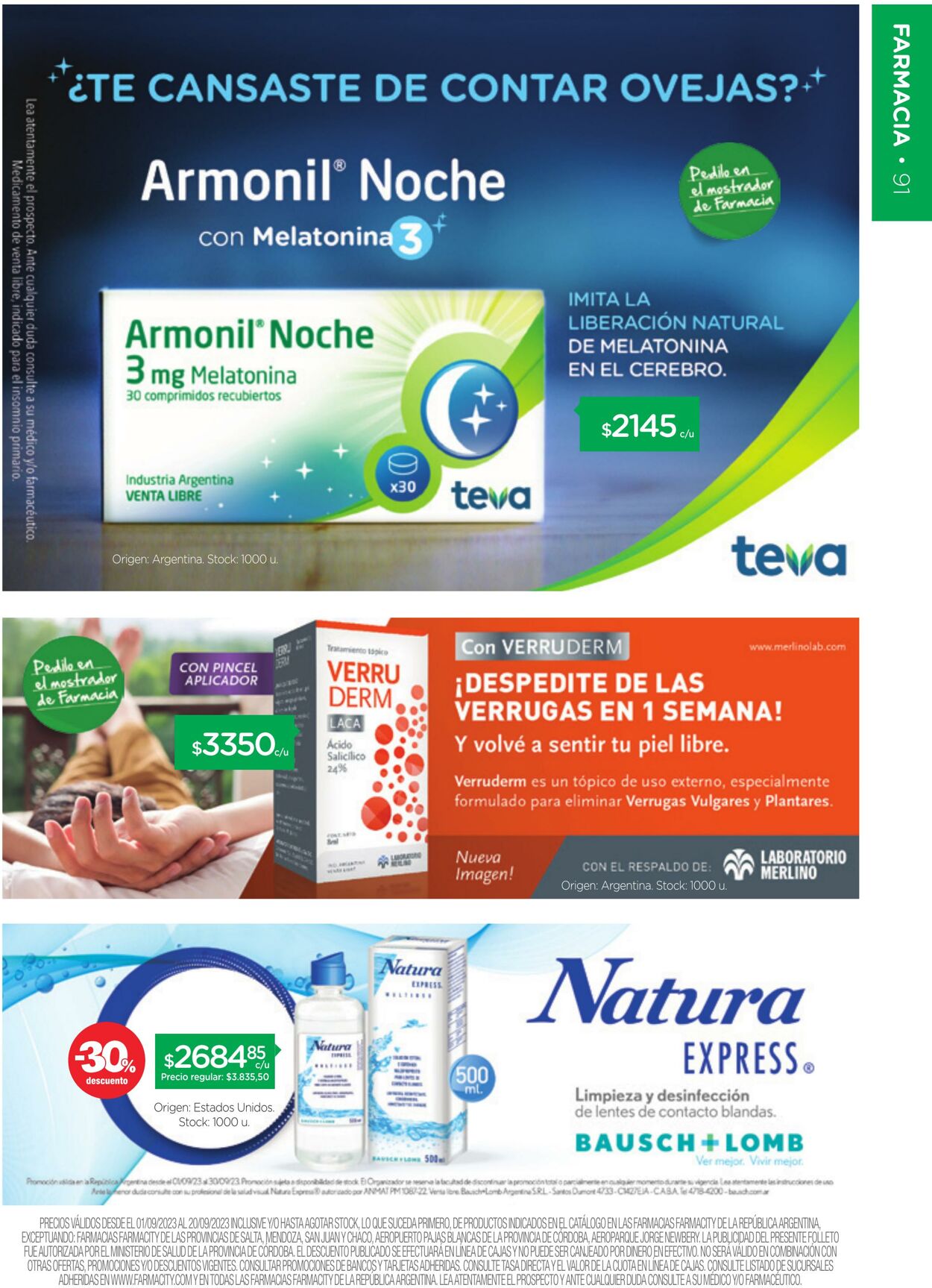 Folleto Farmacity 01.09.2023 - 30.09.2023