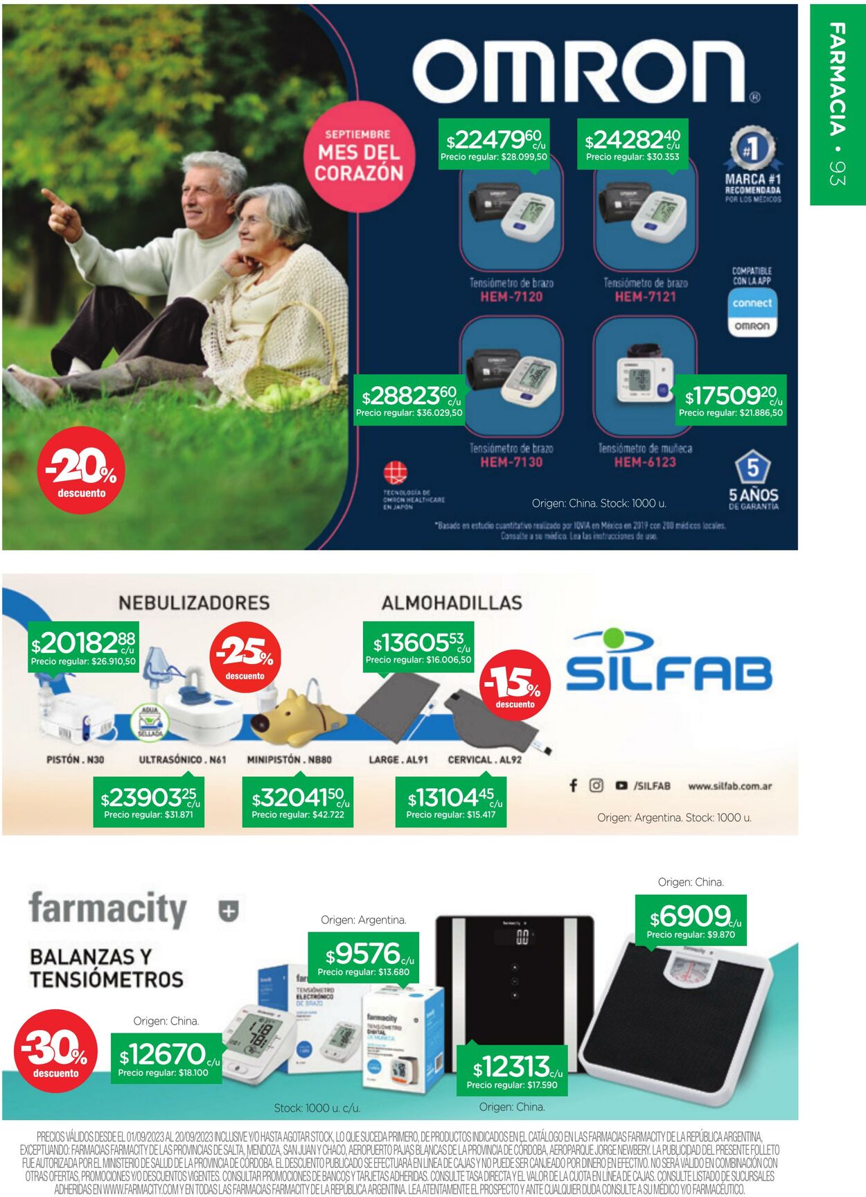 Folleto Farmacity 01.09.2023 - 30.09.2023