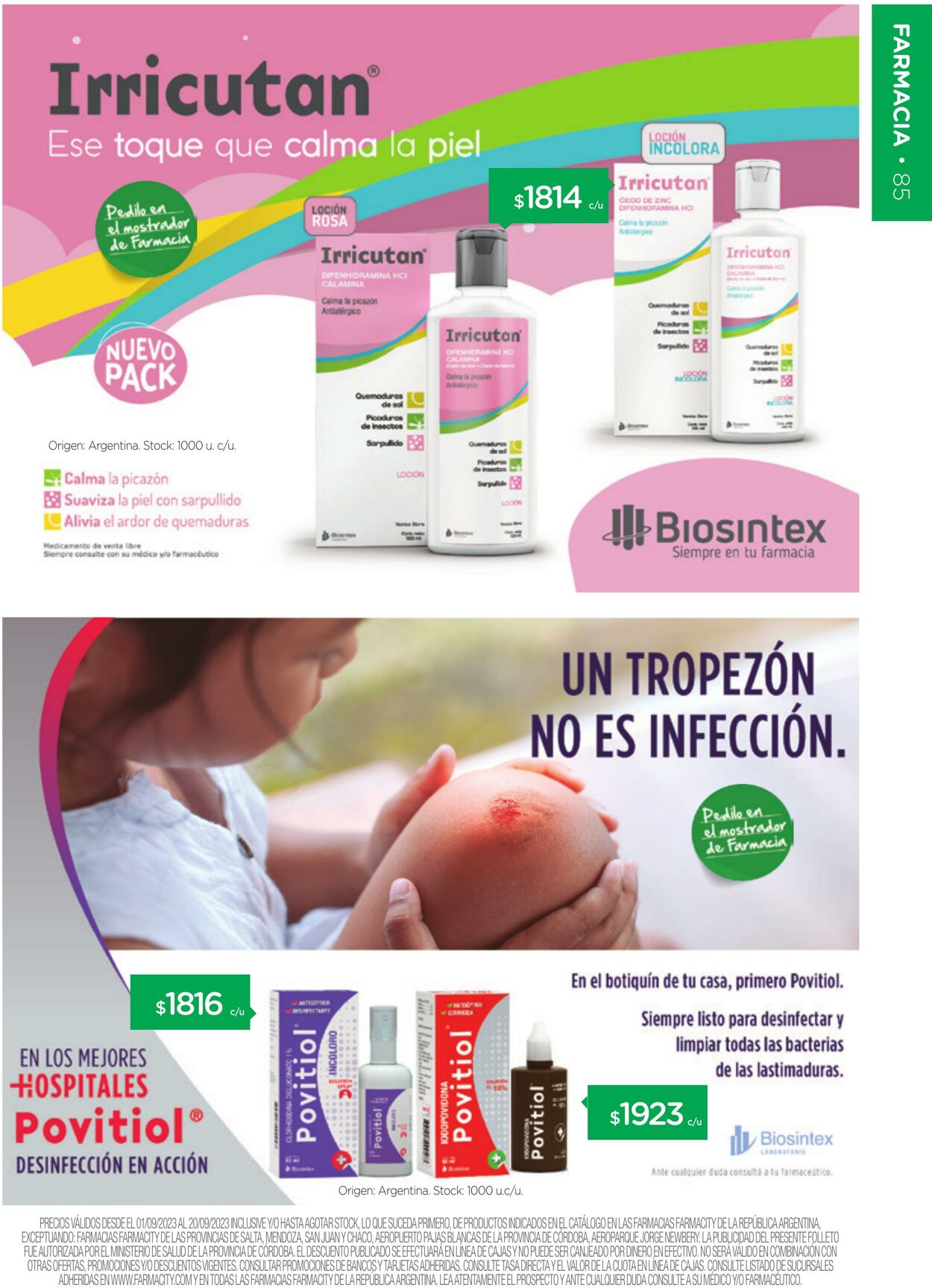 Folleto Farmacity 01.09.2023 - 30.09.2023