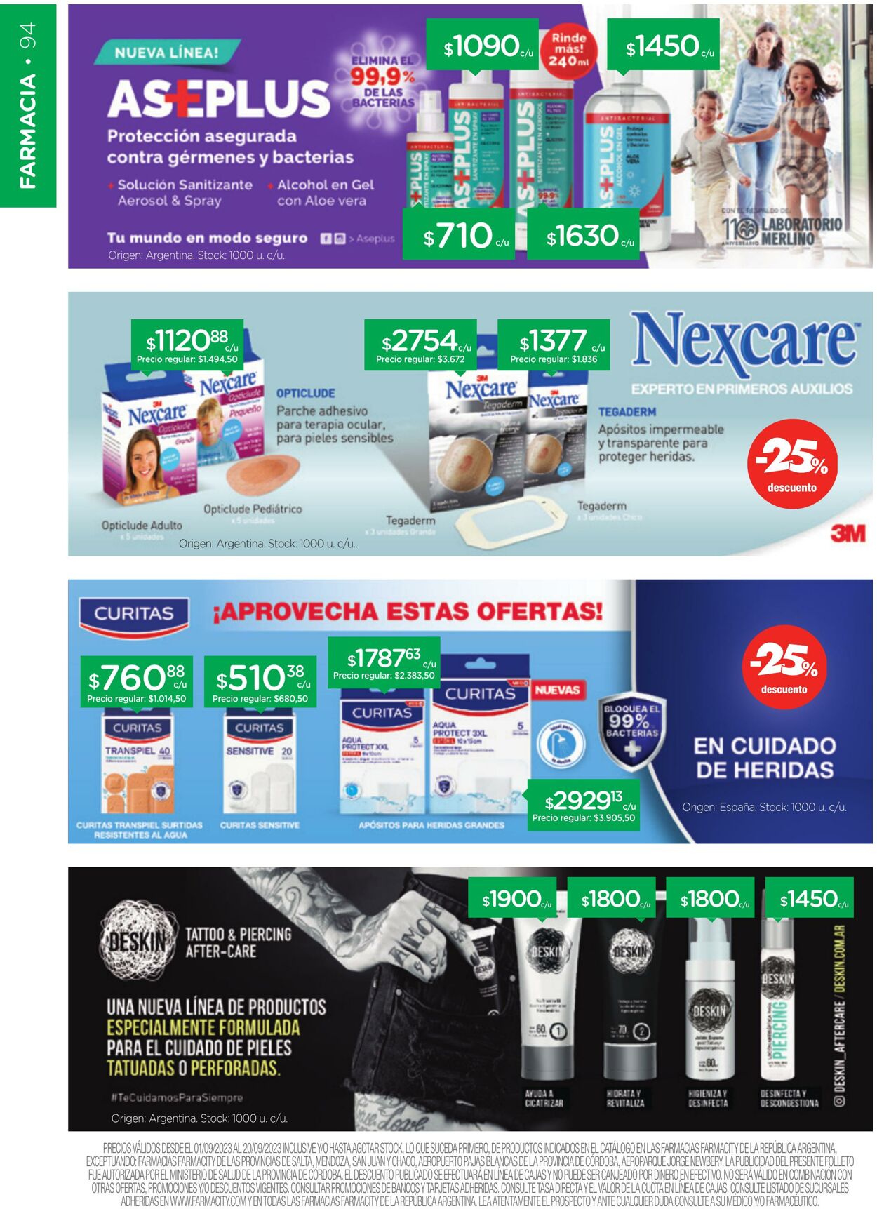 Folleto Farmacity 01.09.2023 - 30.09.2023