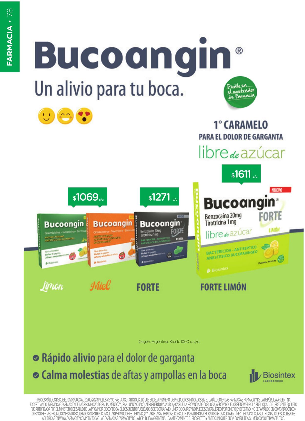 Folleto Farmacity 01.09.2023 - 30.09.2023