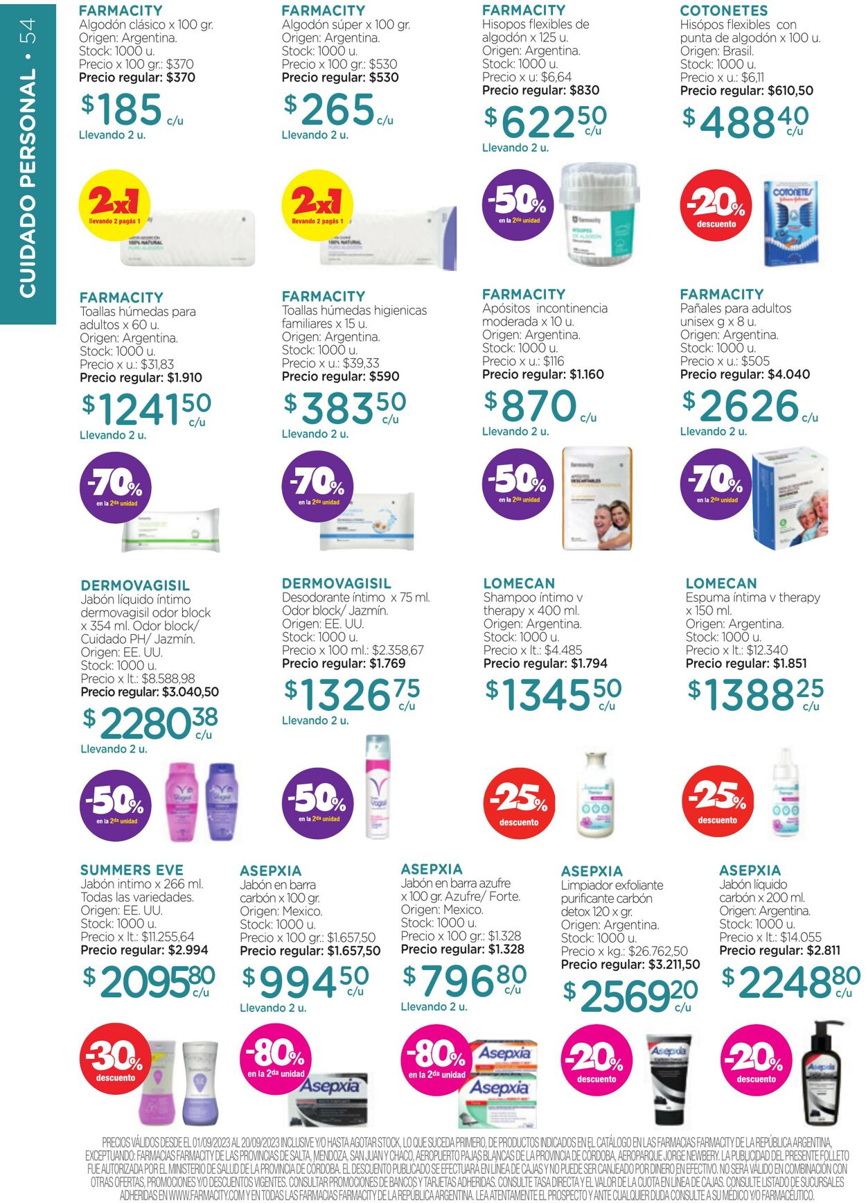 Folleto Farmacity 01.09.2023 - 30.09.2023