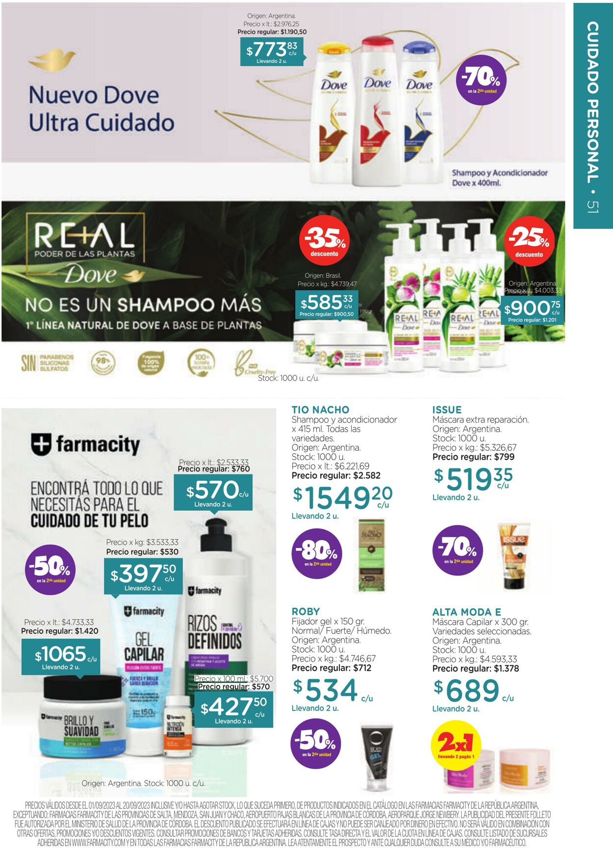 Folleto Farmacity 01.09.2023 - 30.09.2023