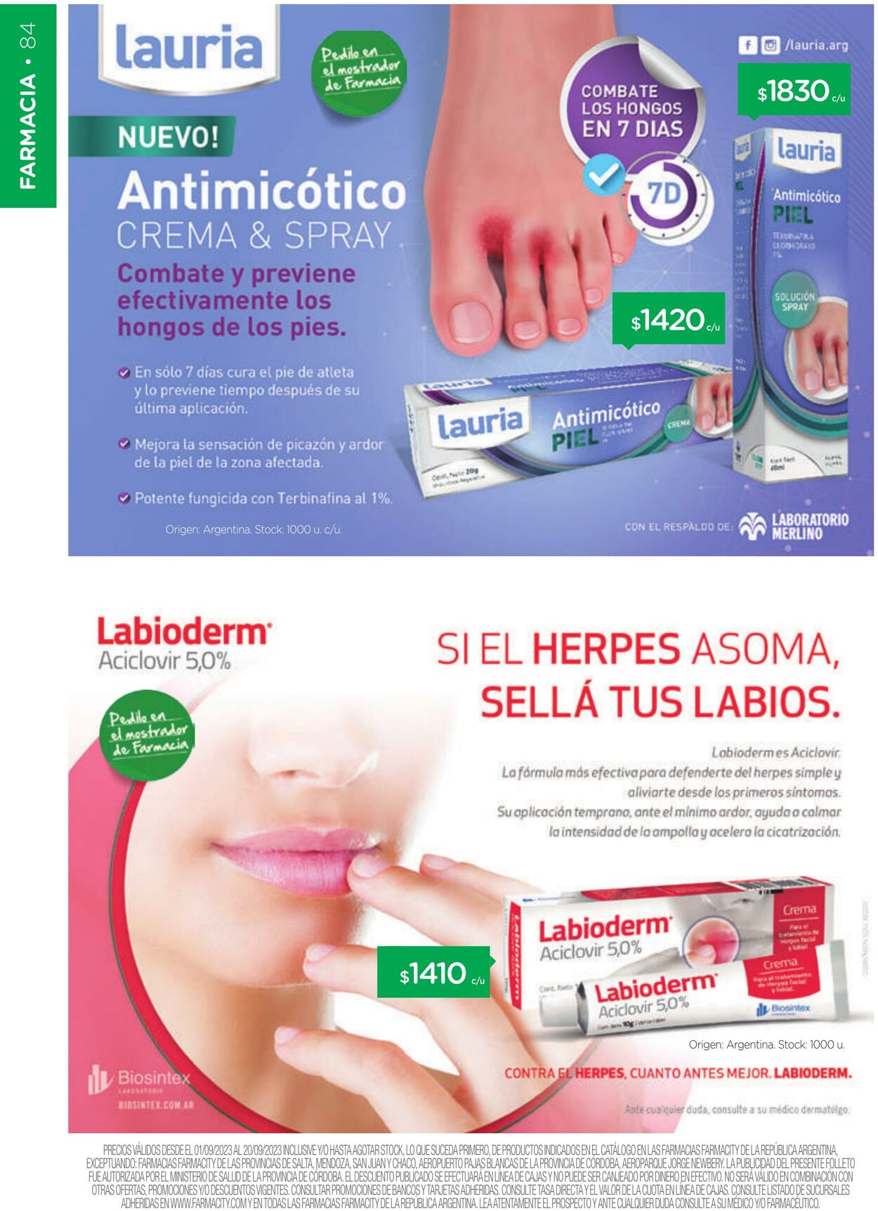 Folleto Farmacity 01.09.2023 - 30.09.2023