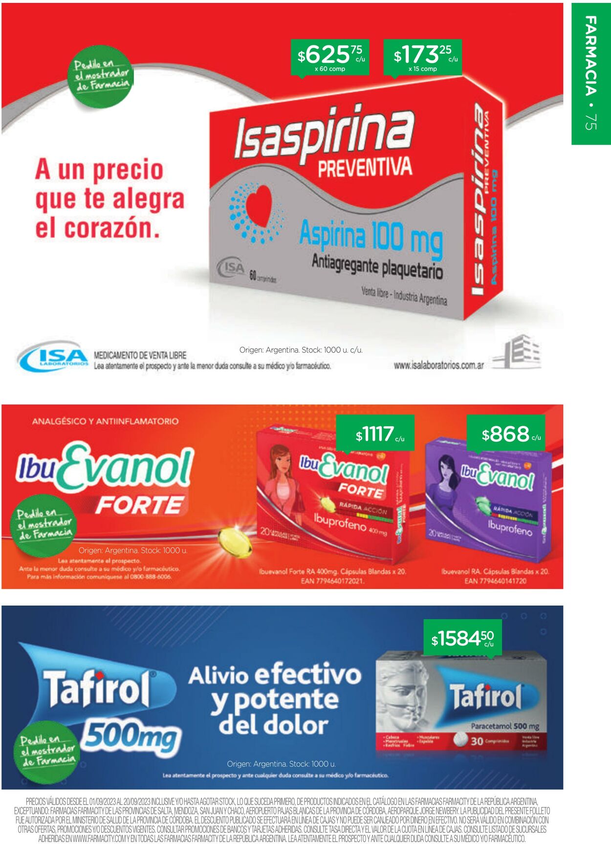 Folleto Farmacity 01.09.2023 - 30.09.2023