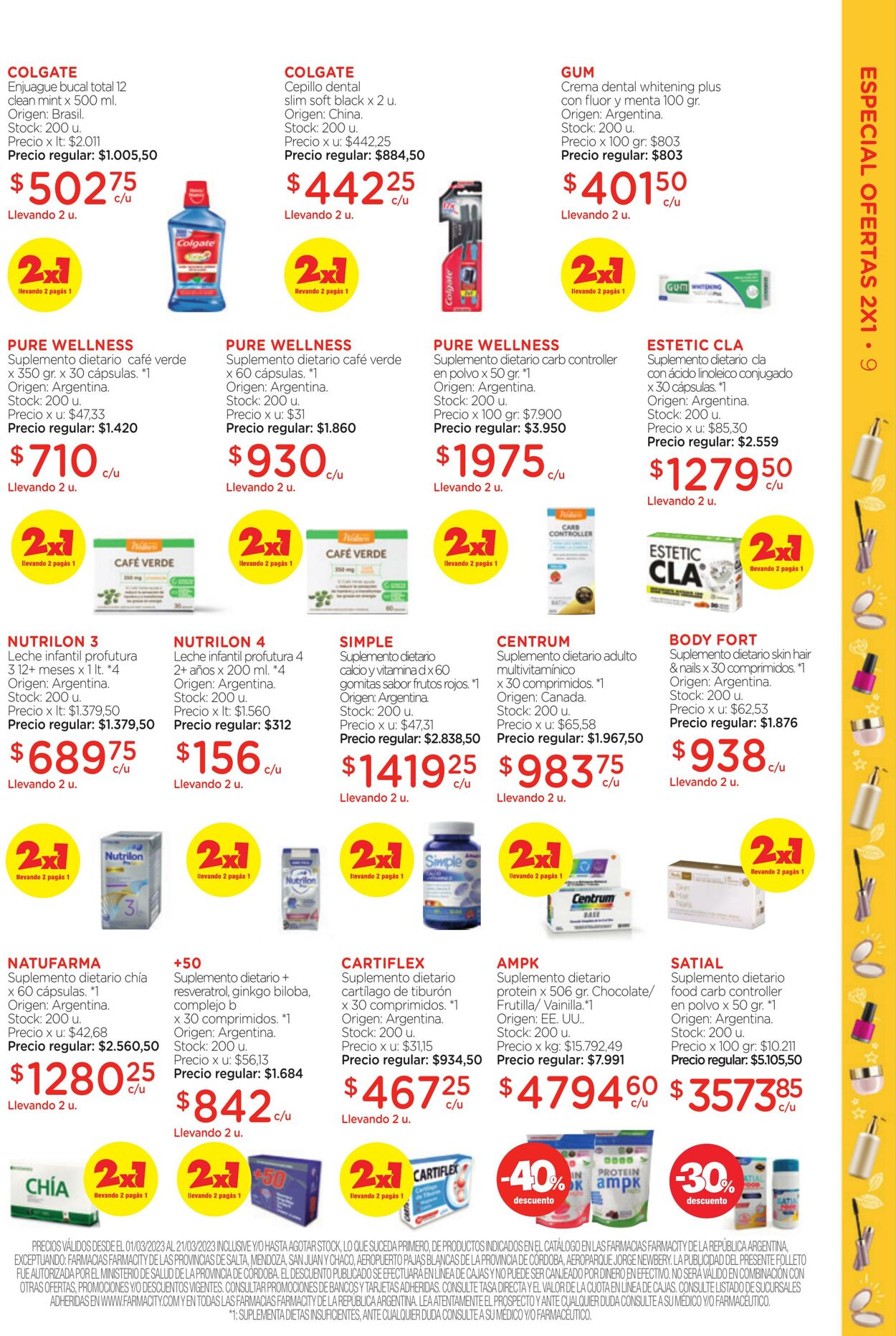 Folleto Farmacity 01.03.2023 - 21.03.2023