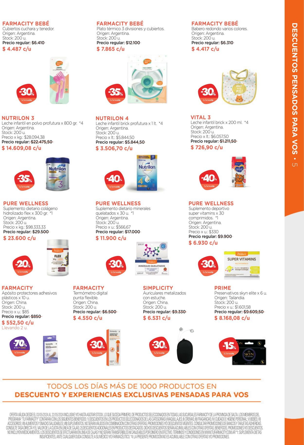 Folleto Farmacity 01.05.2024 - 31.05.2024