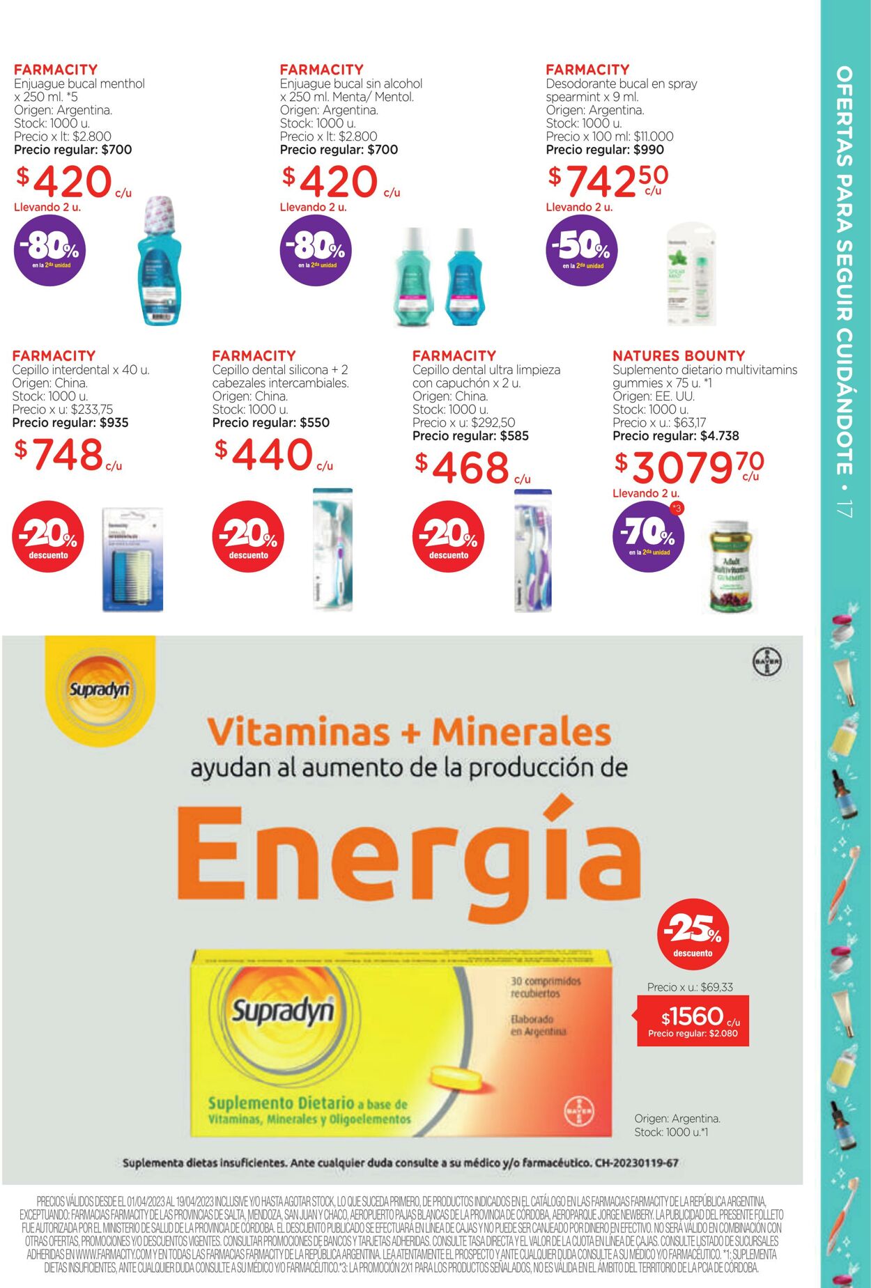 Folleto Farmacity 01.04.2023 - 19.04.2023