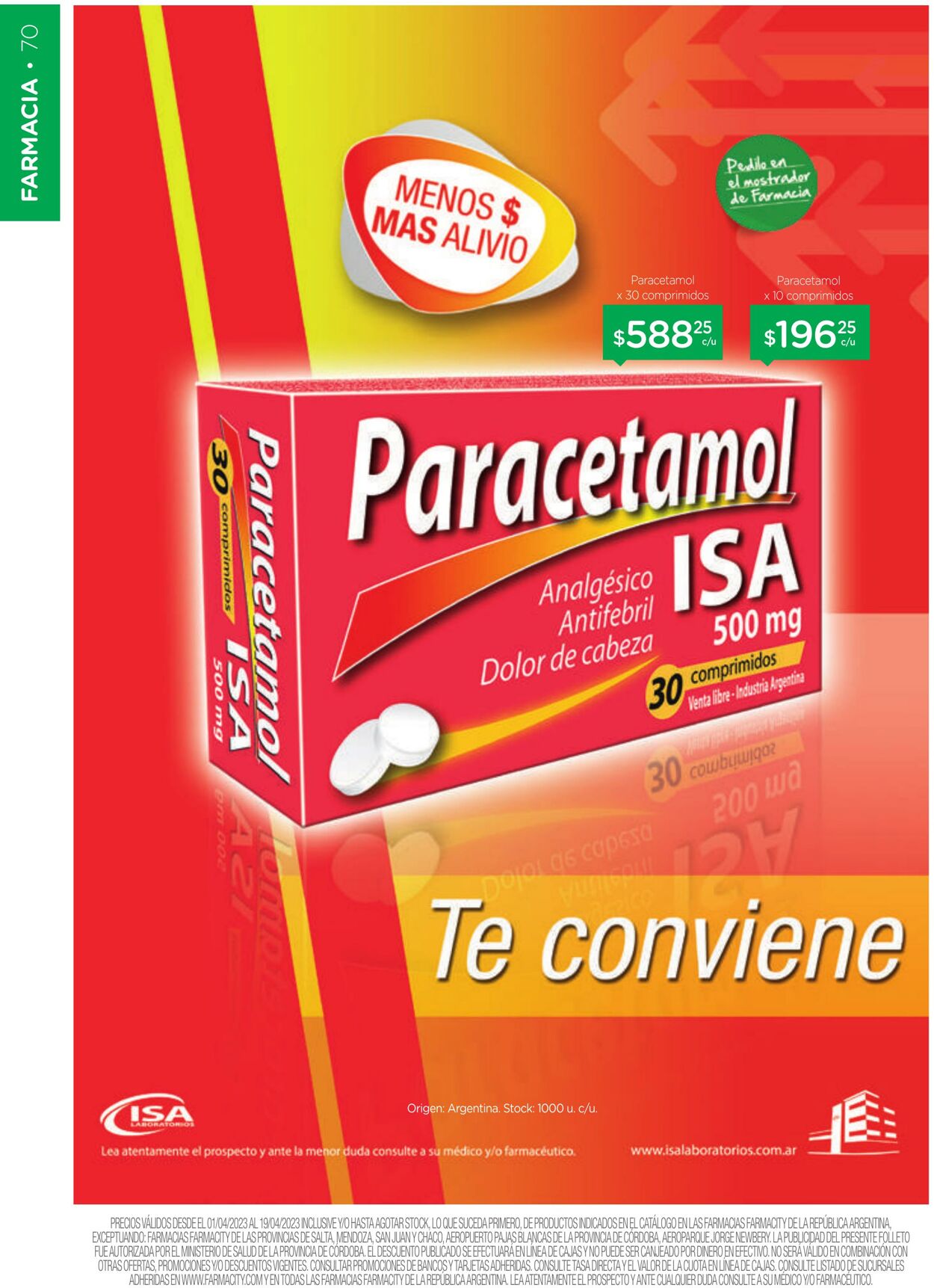 Folleto Farmacity 01.04.2023 - 19.04.2023