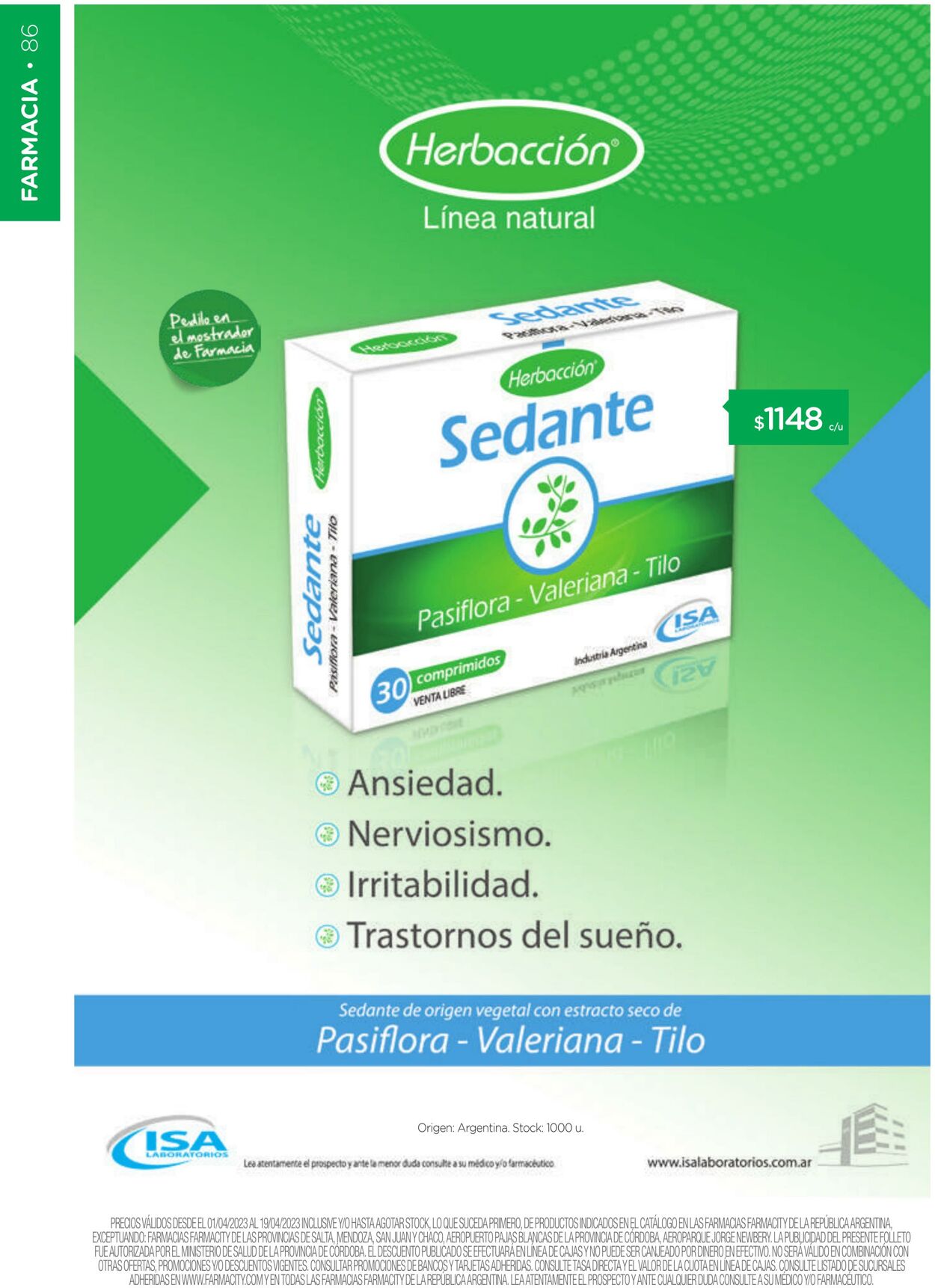 Folleto Farmacity 01.04.2023 - 19.04.2023