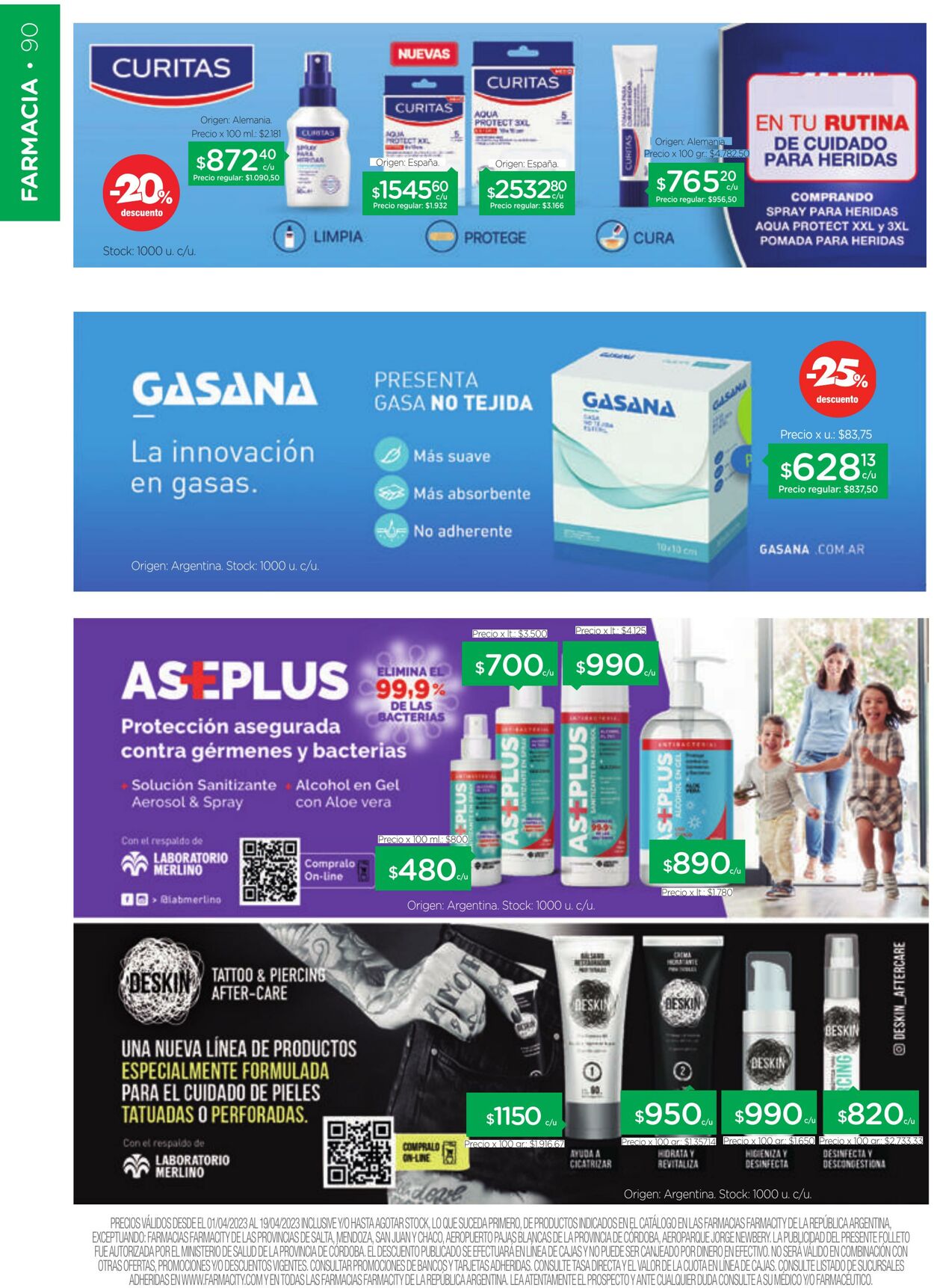 Folleto Farmacity 01.04.2023 - 19.04.2023