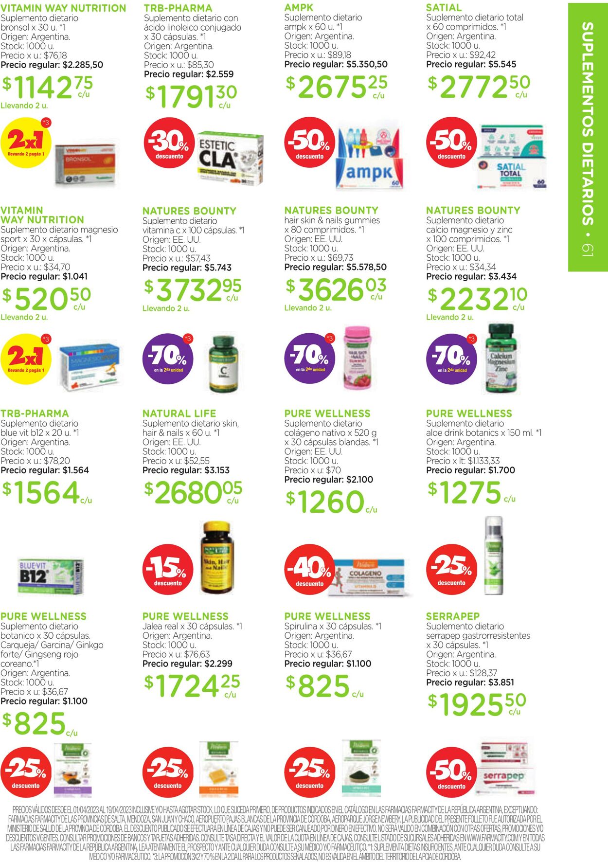 Folleto Farmacity 01.04.2023 - 19.04.2023