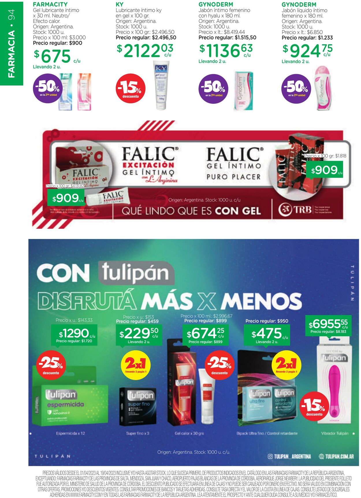 Folleto Farmacity 01.04.2023 - 19.04.2023