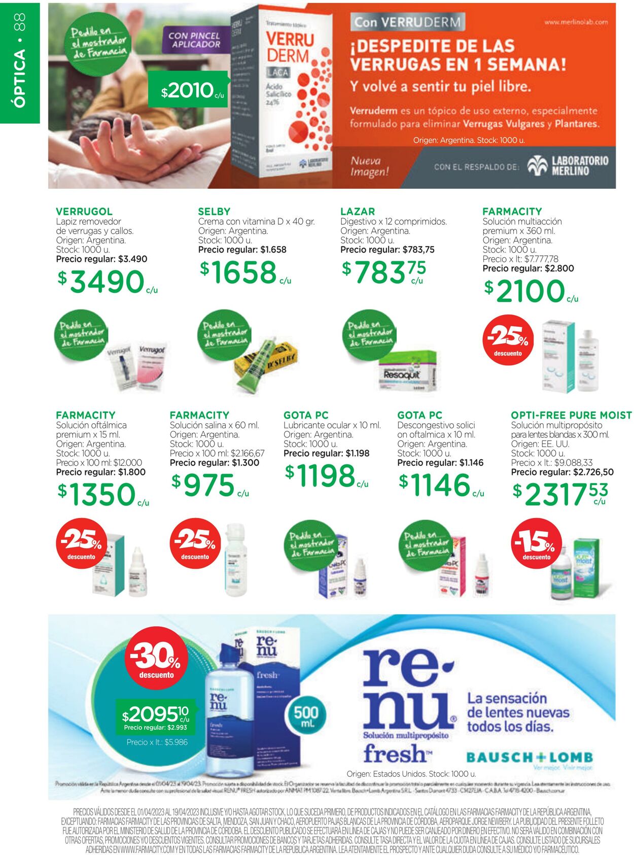 Folleto Farmacity 01.04.2023 - 19.04.2023