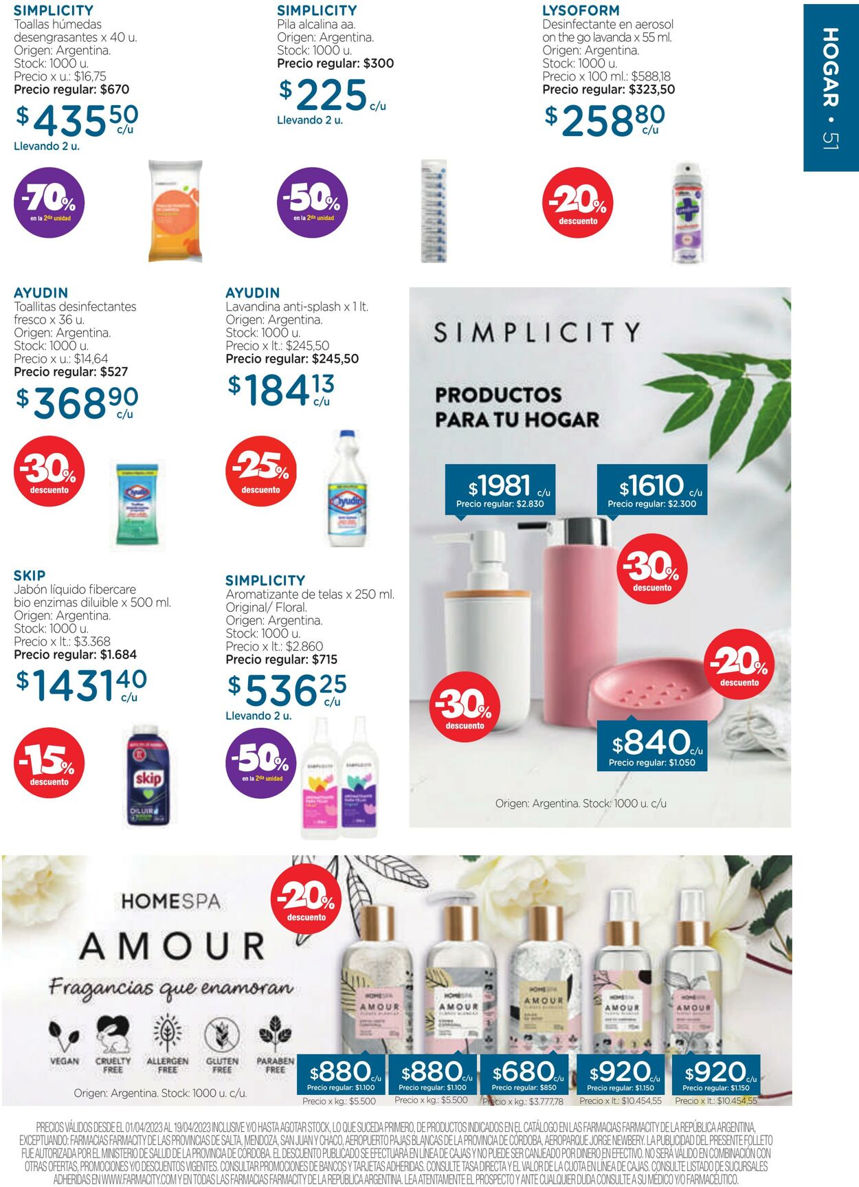 Folleto Farmacity 01.04.2023 - 19.04.2023