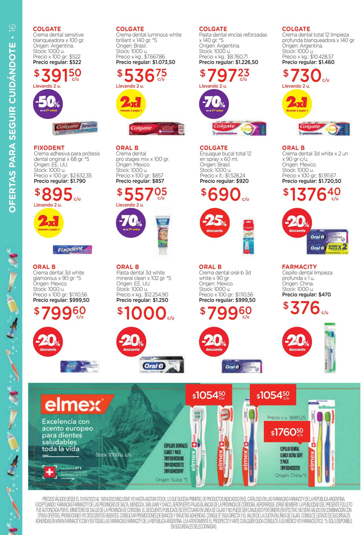 Folleto Farmacity 01.04.2023 - 19.04.2023