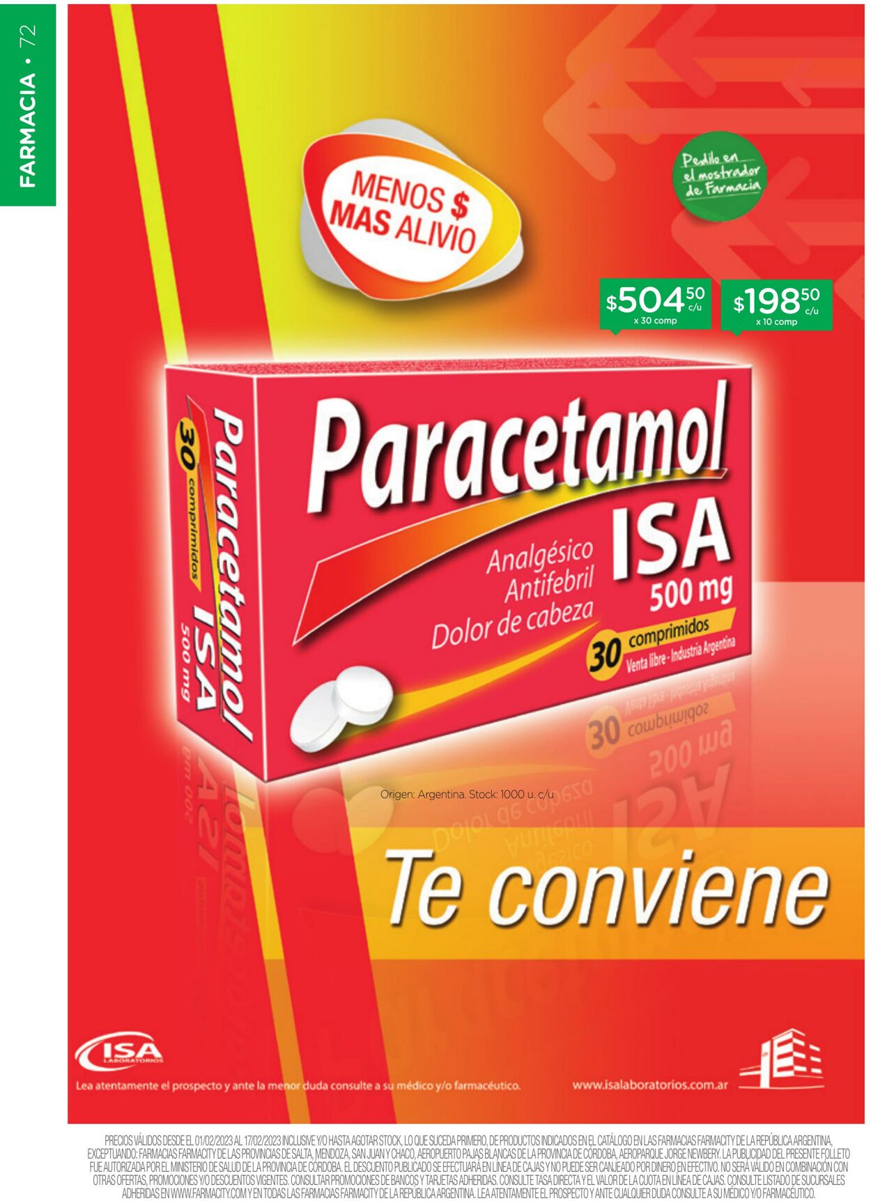 Folleto Farmacity 01.02.2023 - 17.02.2023