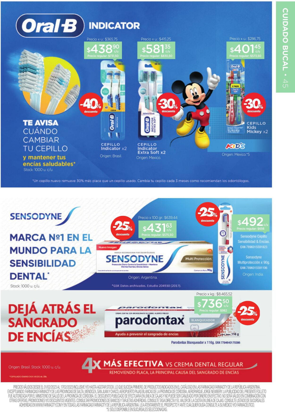 Folleto Farmacity 01.02.2023 - 17.02.2023