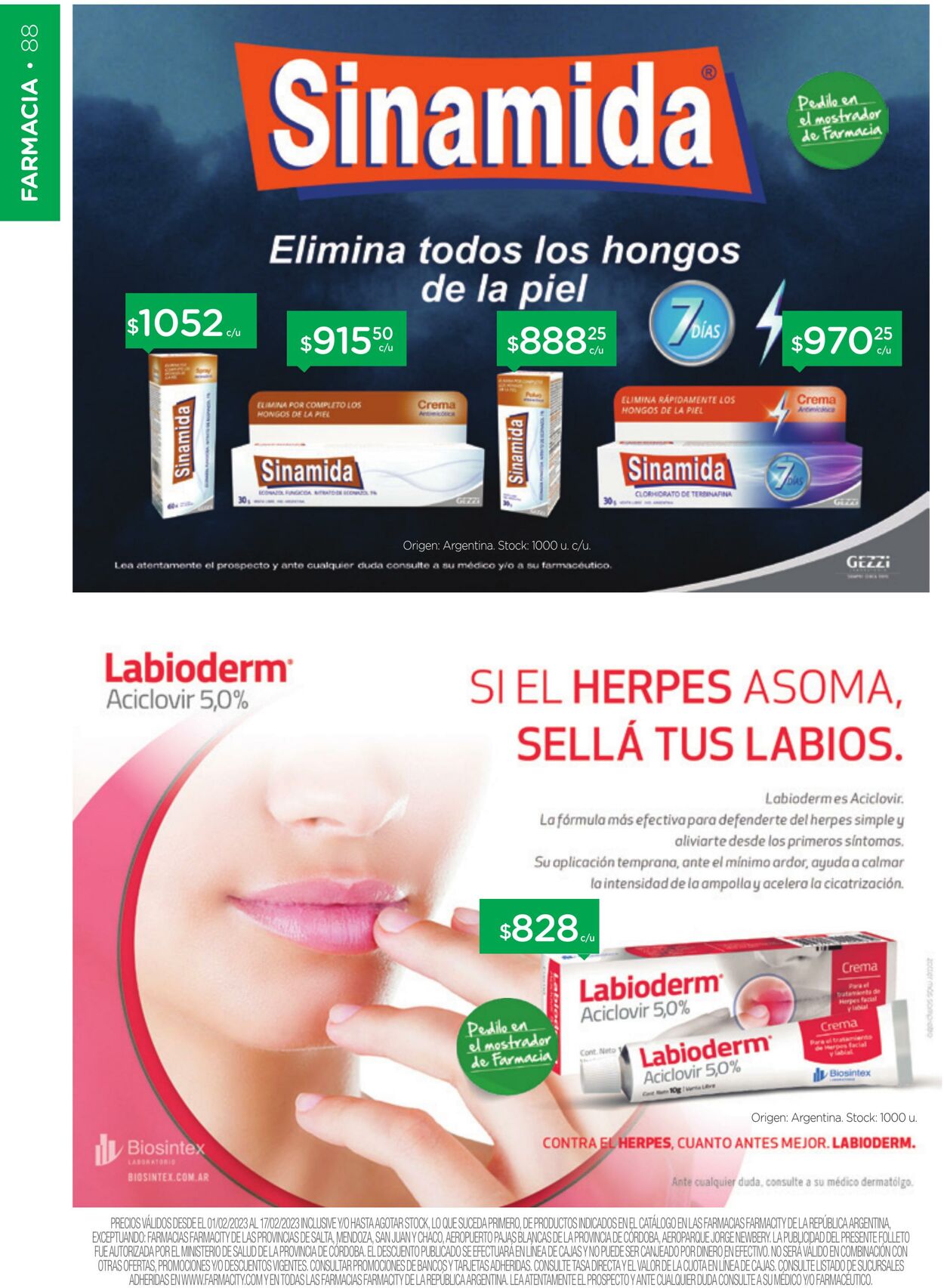 Folleto Farmacity 01.02.2023 - 17.02.2023