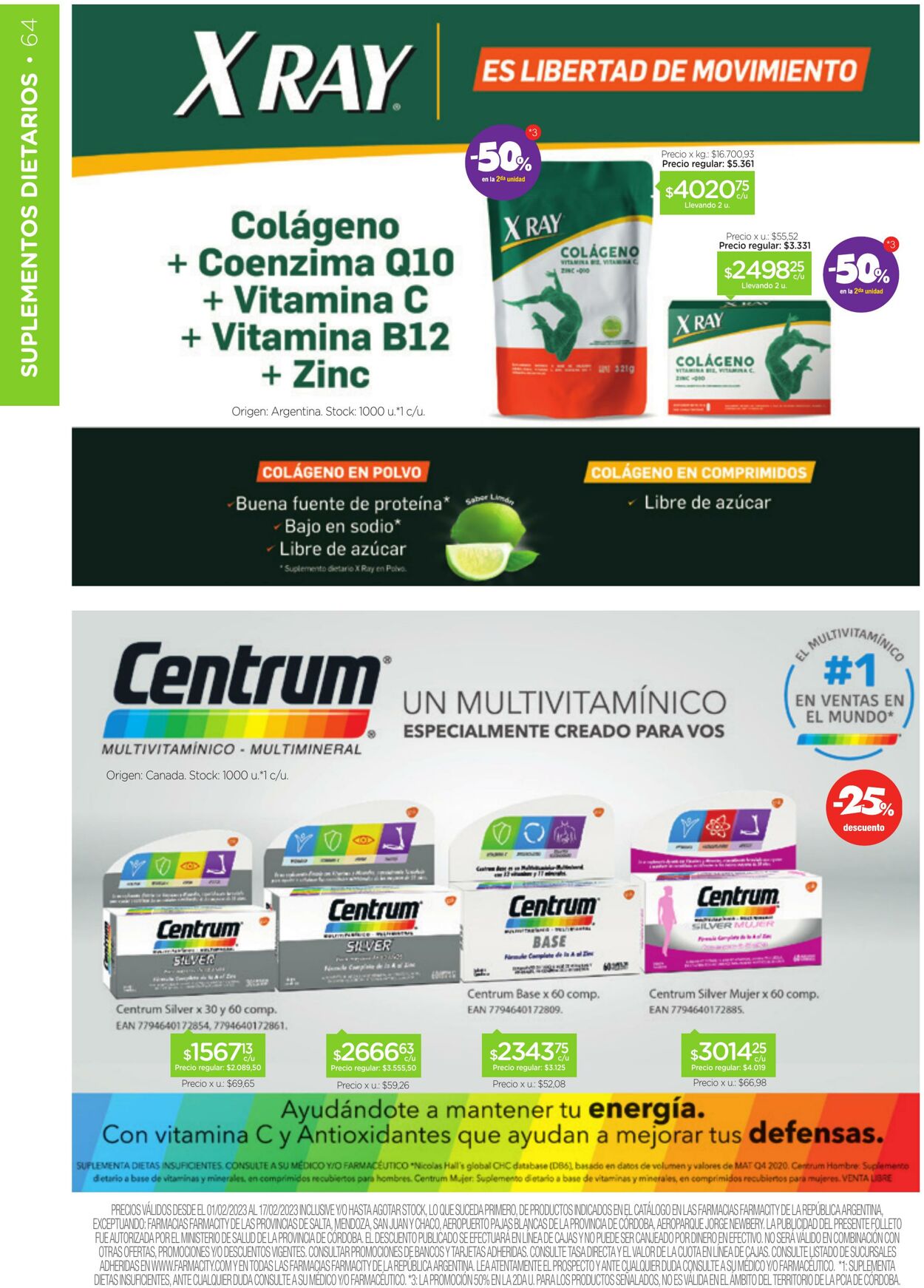 Folleto Farmacity 01.02.2023 - 17.02.2023