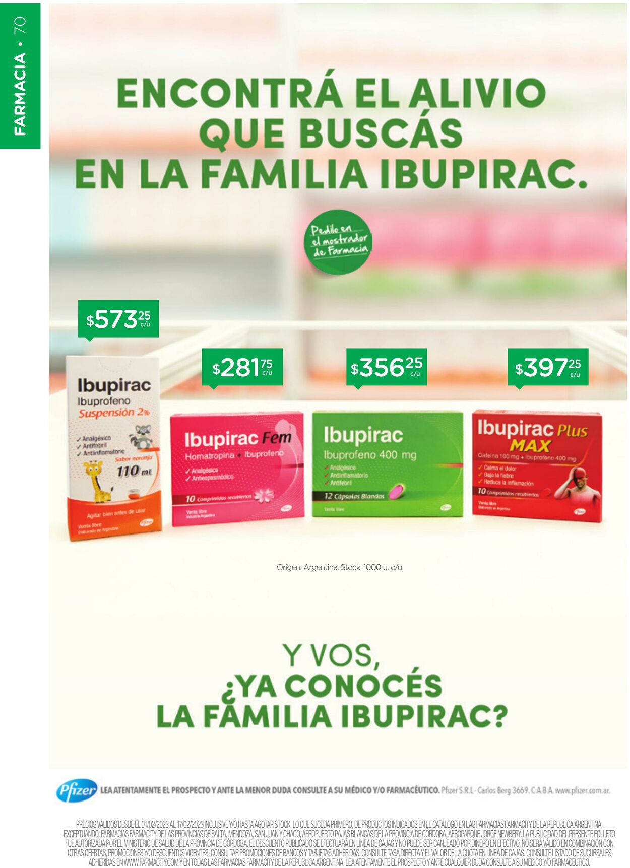 Folleto Farmacity 01.02.2023 - 17.02.2023