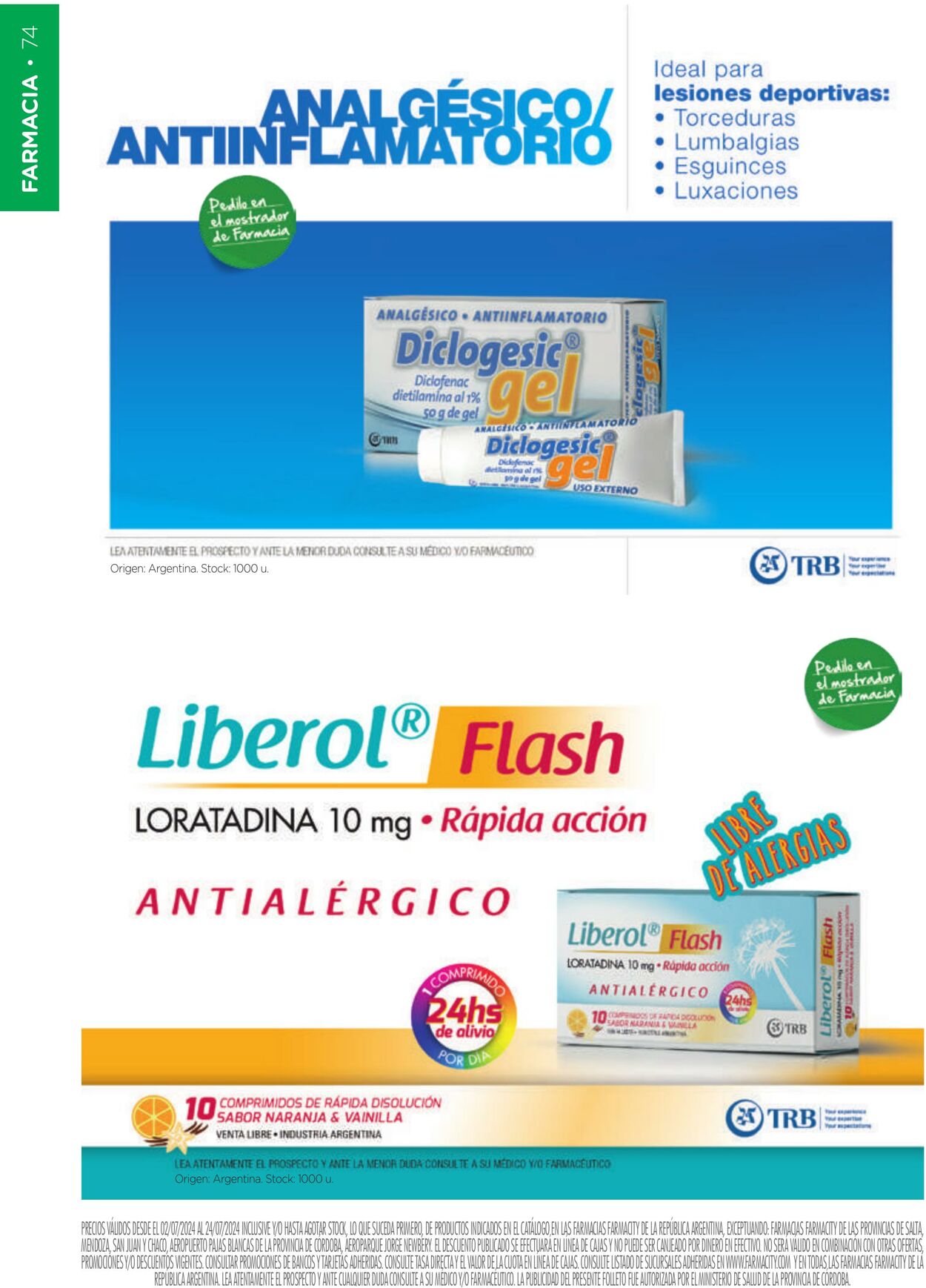 Folleto Farmacity 01.07.2024 - 31.07.2024