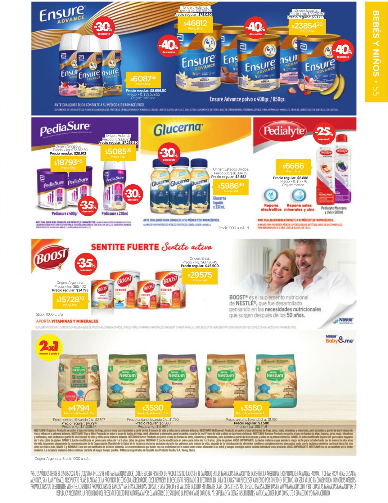 Folleto Farmacity 01.08.2024 - 31.08.2024