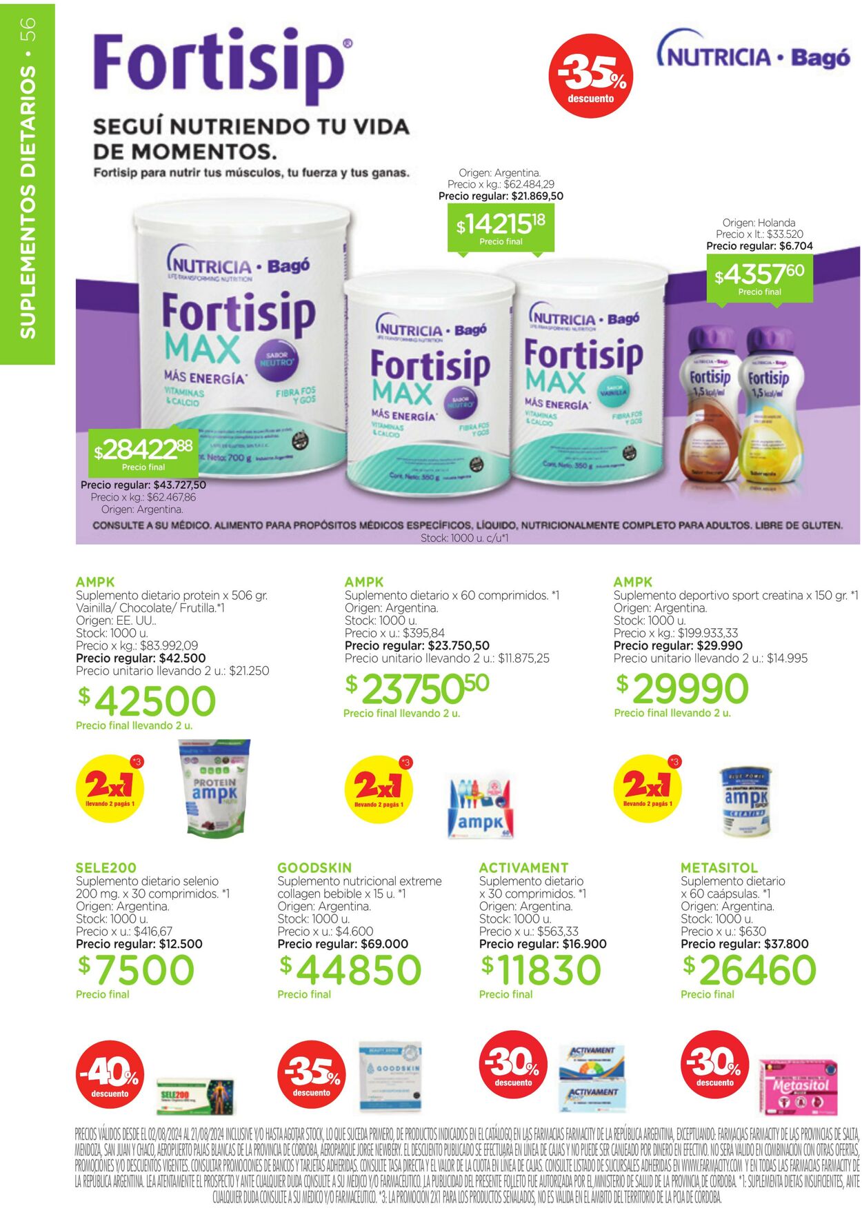 Folleto Farmacity 01.08.2024 - 31.08.2024