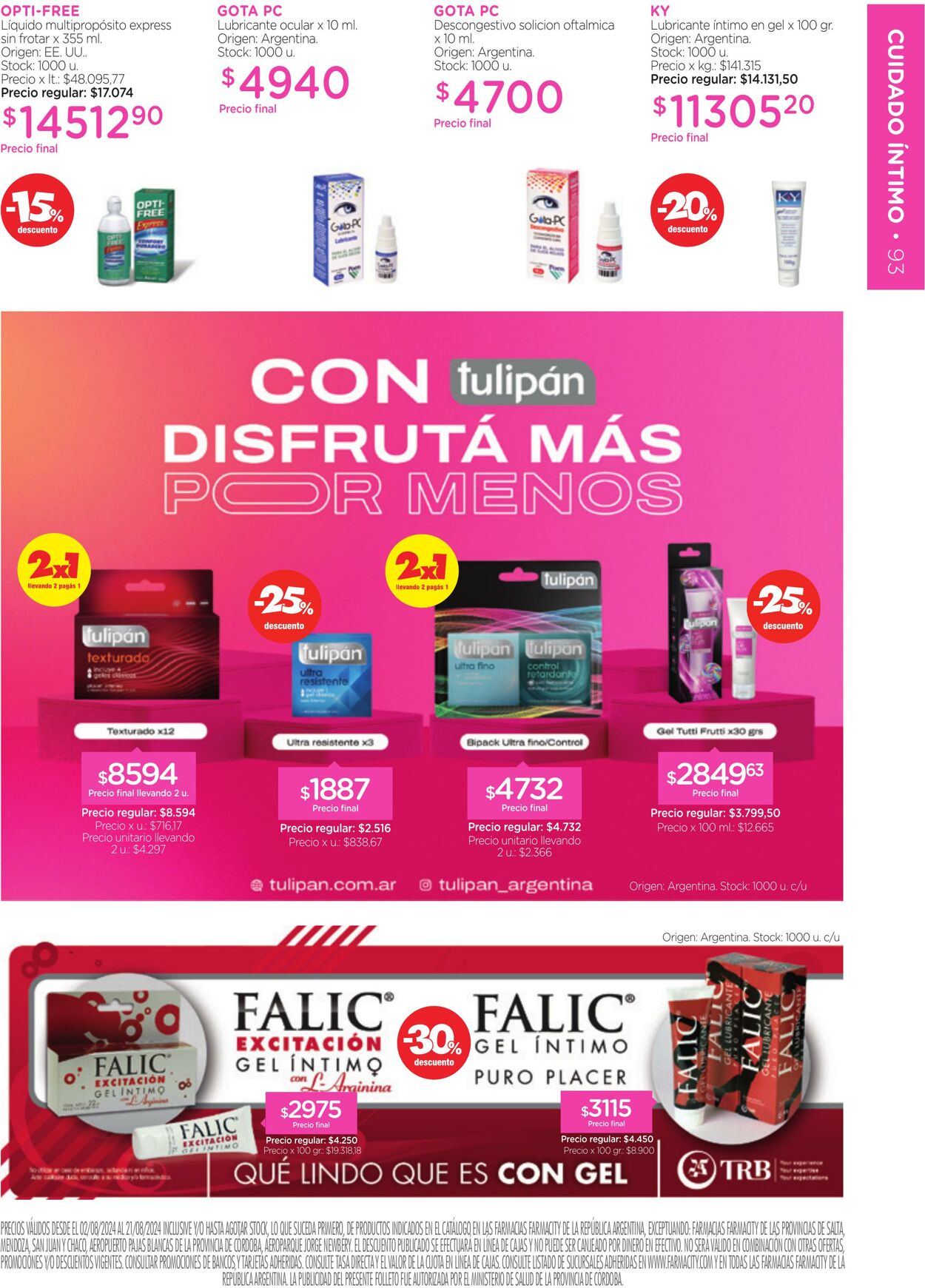 Folleto Farmacity 01.08.2024 - 31.08.2024