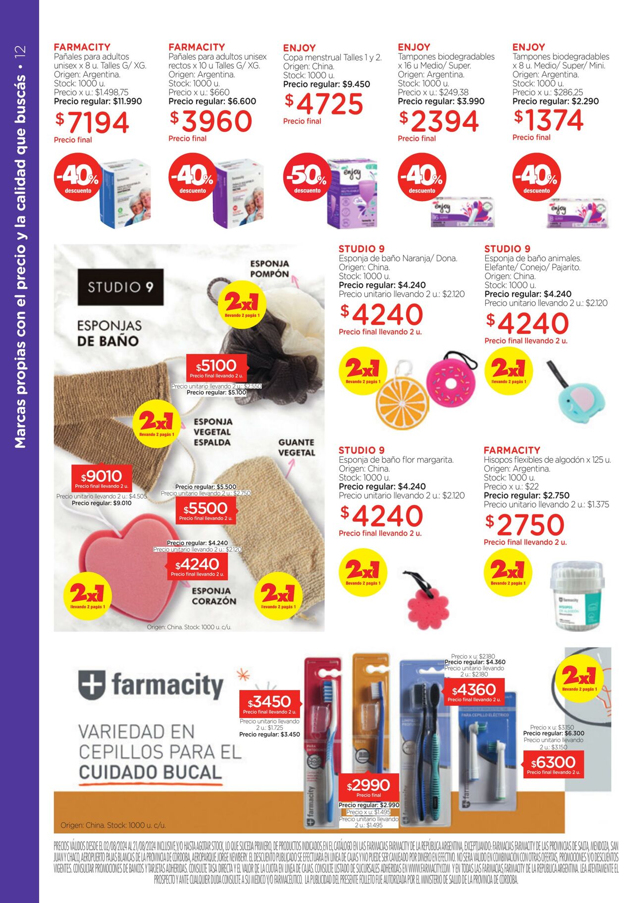 Folleto Farmacity 01.08.2024 - 31.08.2024