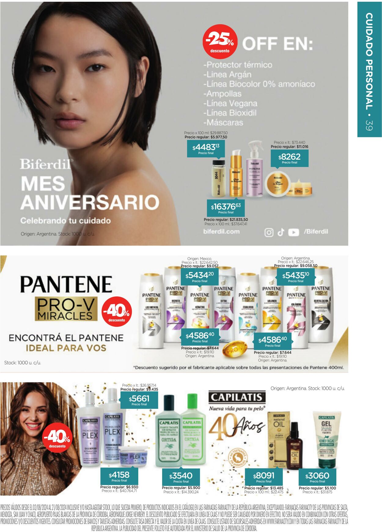 Folleto Farmacity 01.08.2024 - 31.08.2024