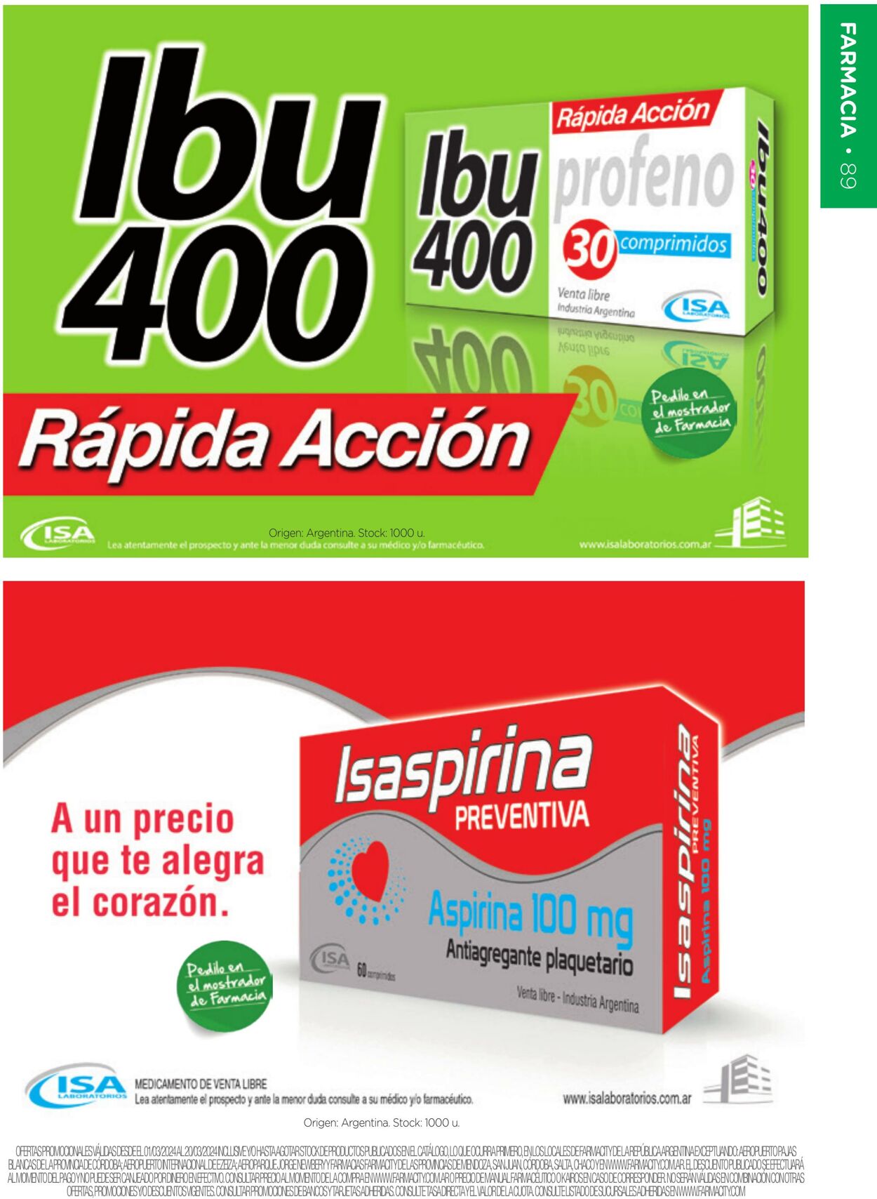 Folleto Farmacity 01.03.2024 - 31.03.2024