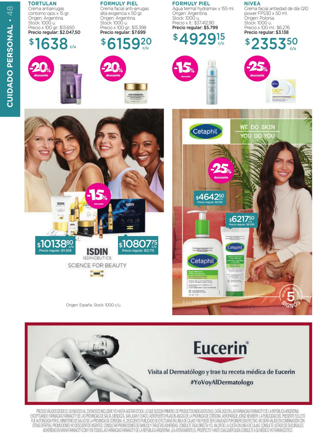 Folleto Farmacity 01.08.2023 - 31.08.2023