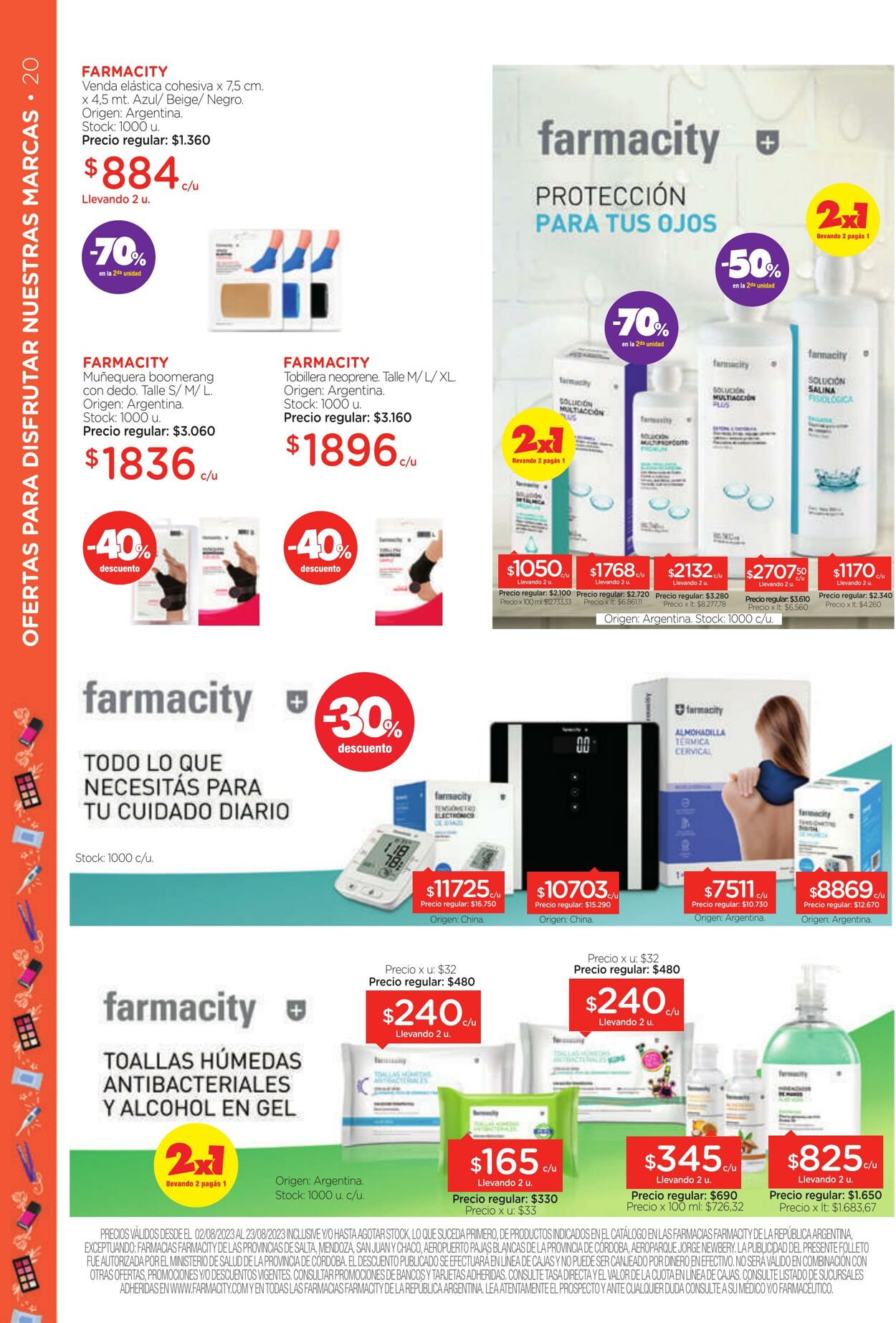 Folleto Farmacity 01.08.2023 - 31.08.2023