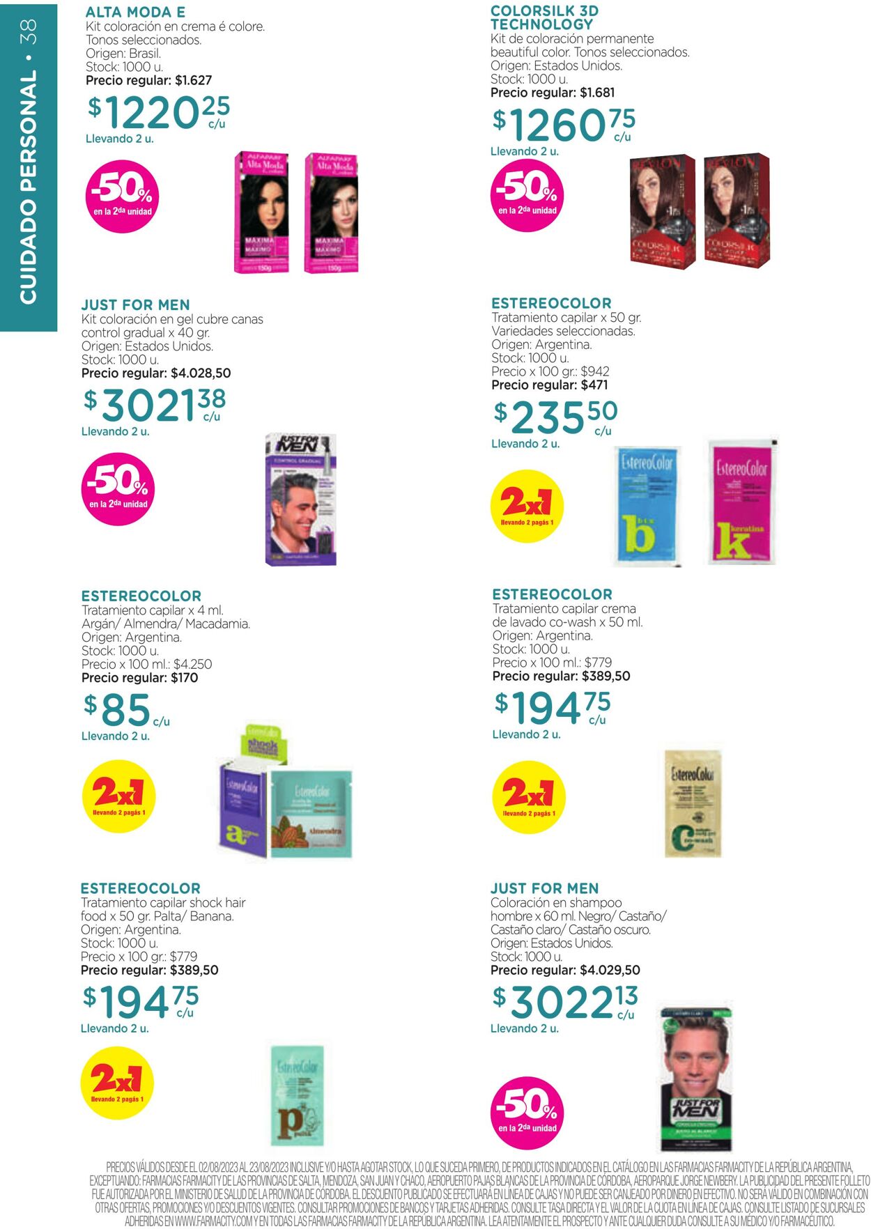 Folleto Farmacity 01.08.2023 - 31.08.2023