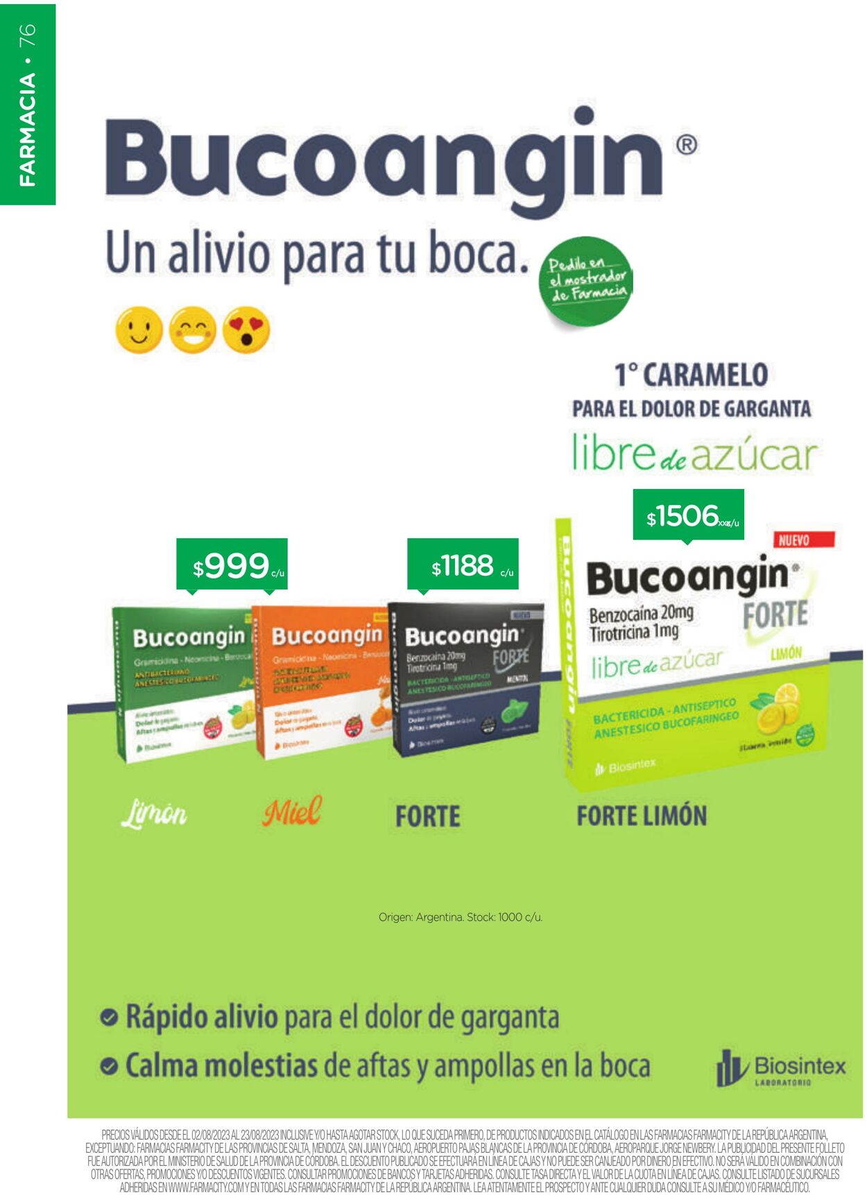 Folleto Farmacity 01.08.2023 - 31.08.2023