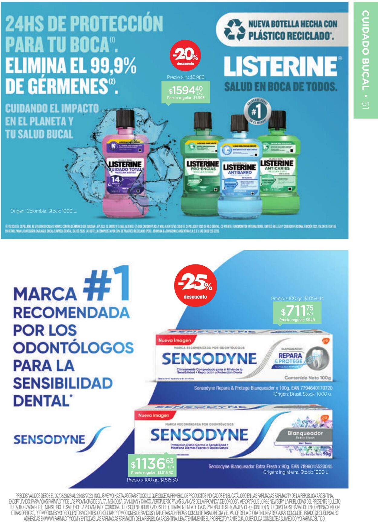 Folleto Farmacity 01.08.2023 - 31.08.2023