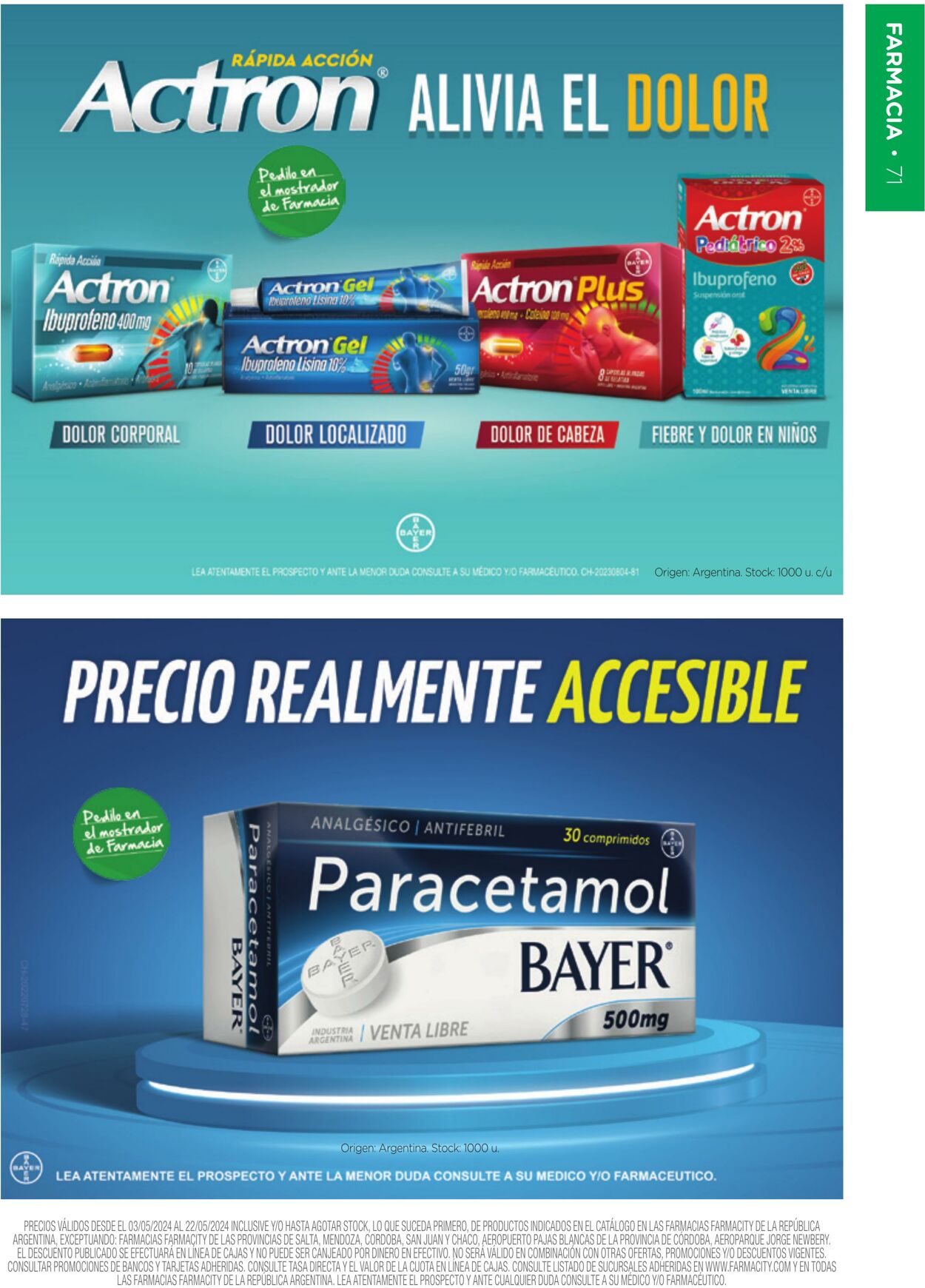 Folleto Farmacity 01.05.2024 - 31.05.2024