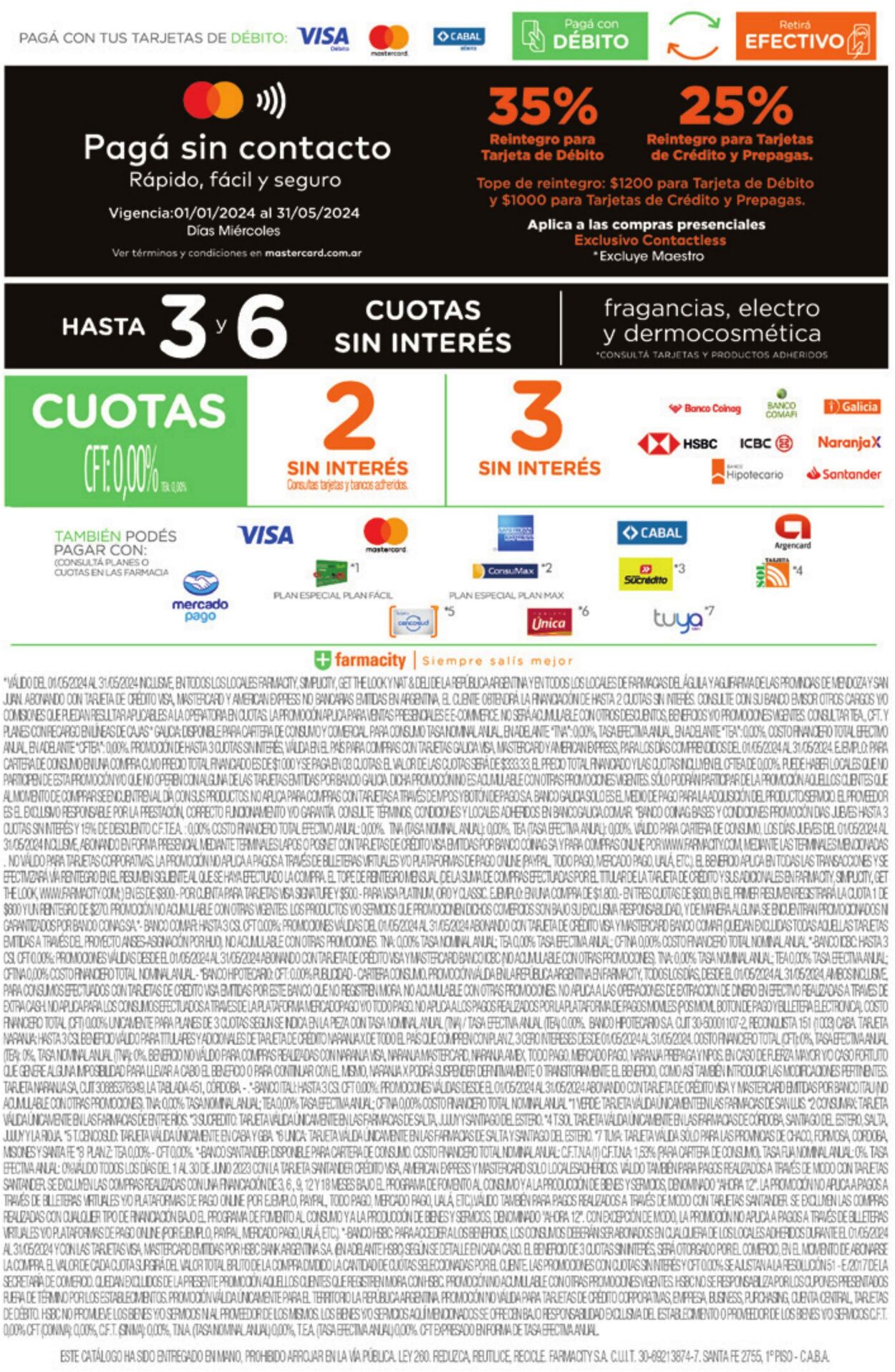 Folleto Farmacity 01.05.2024 - 31.05.2024
