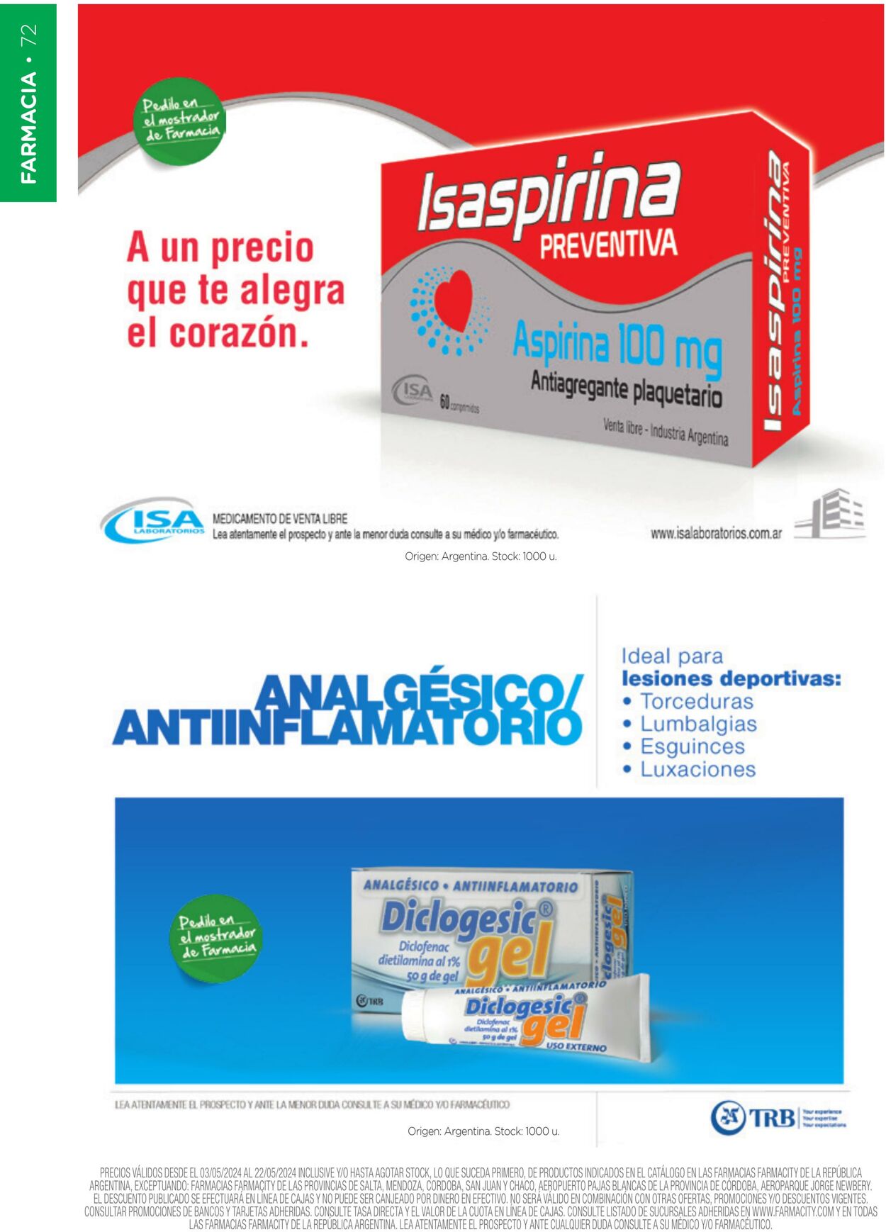 Folleto Farmacity 01.05.2024 - 31.05.2024