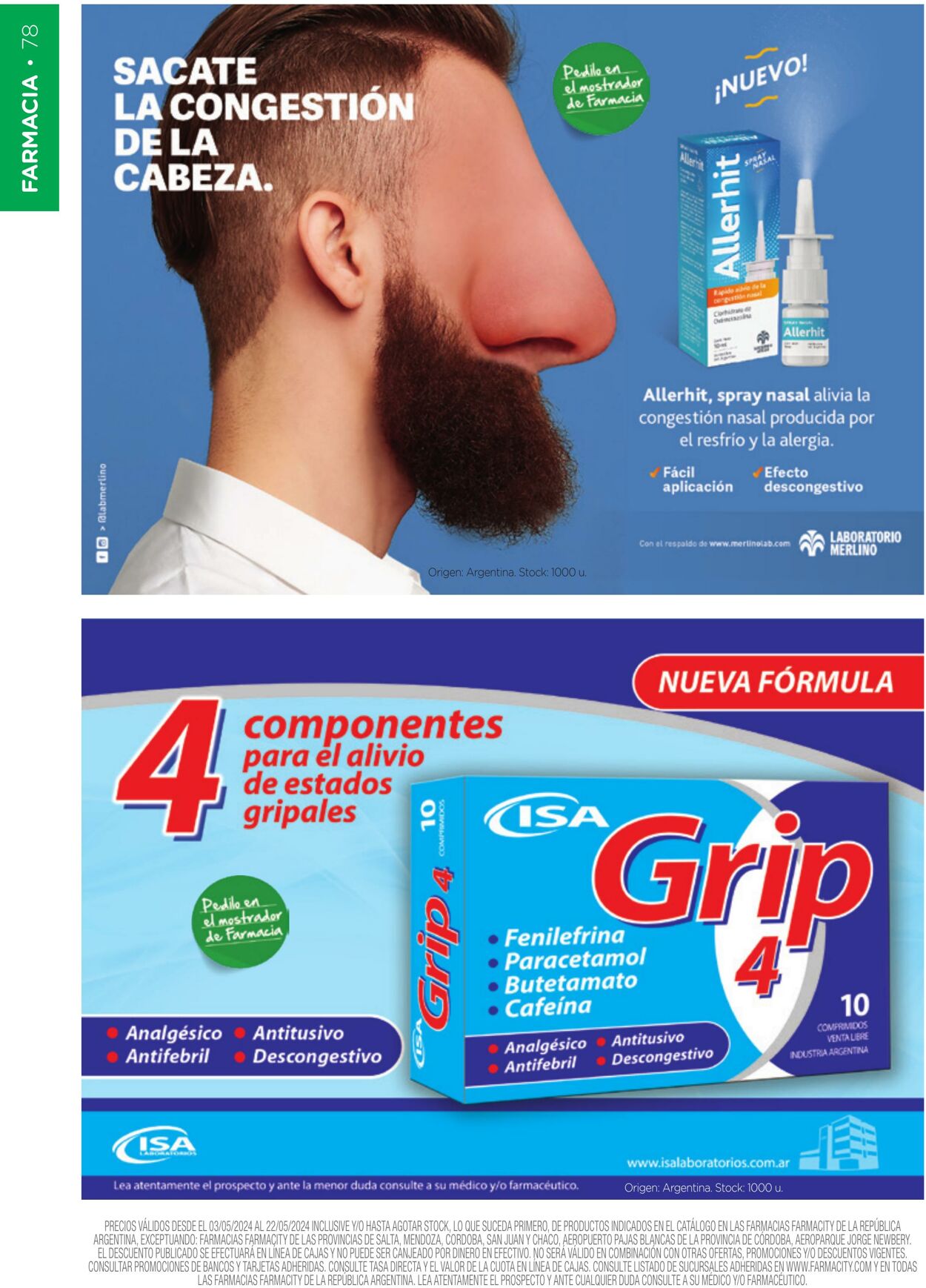 Folleto Farmacity 01.05.2024 - 31.05.2024
