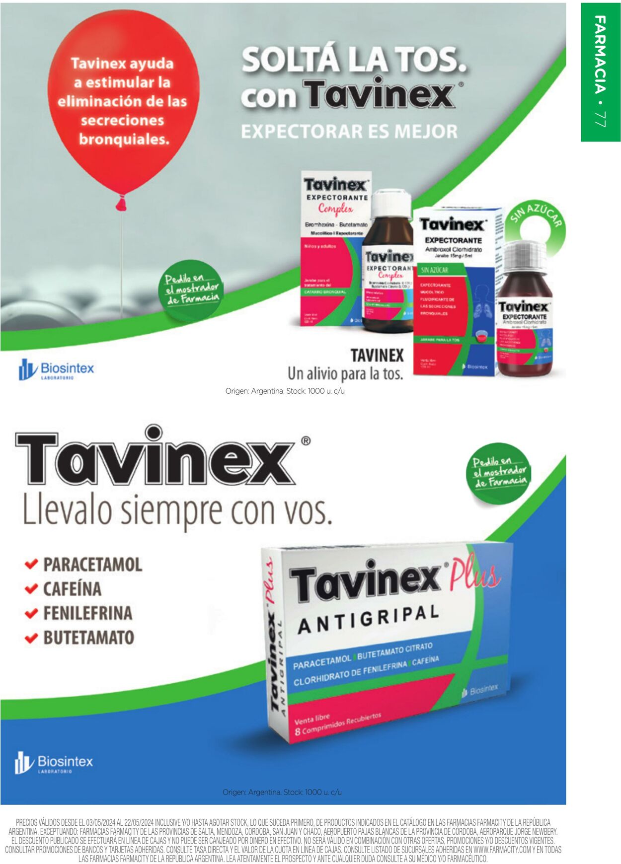 Folleto Farmacity 01.05.2024 - 31.05.2024