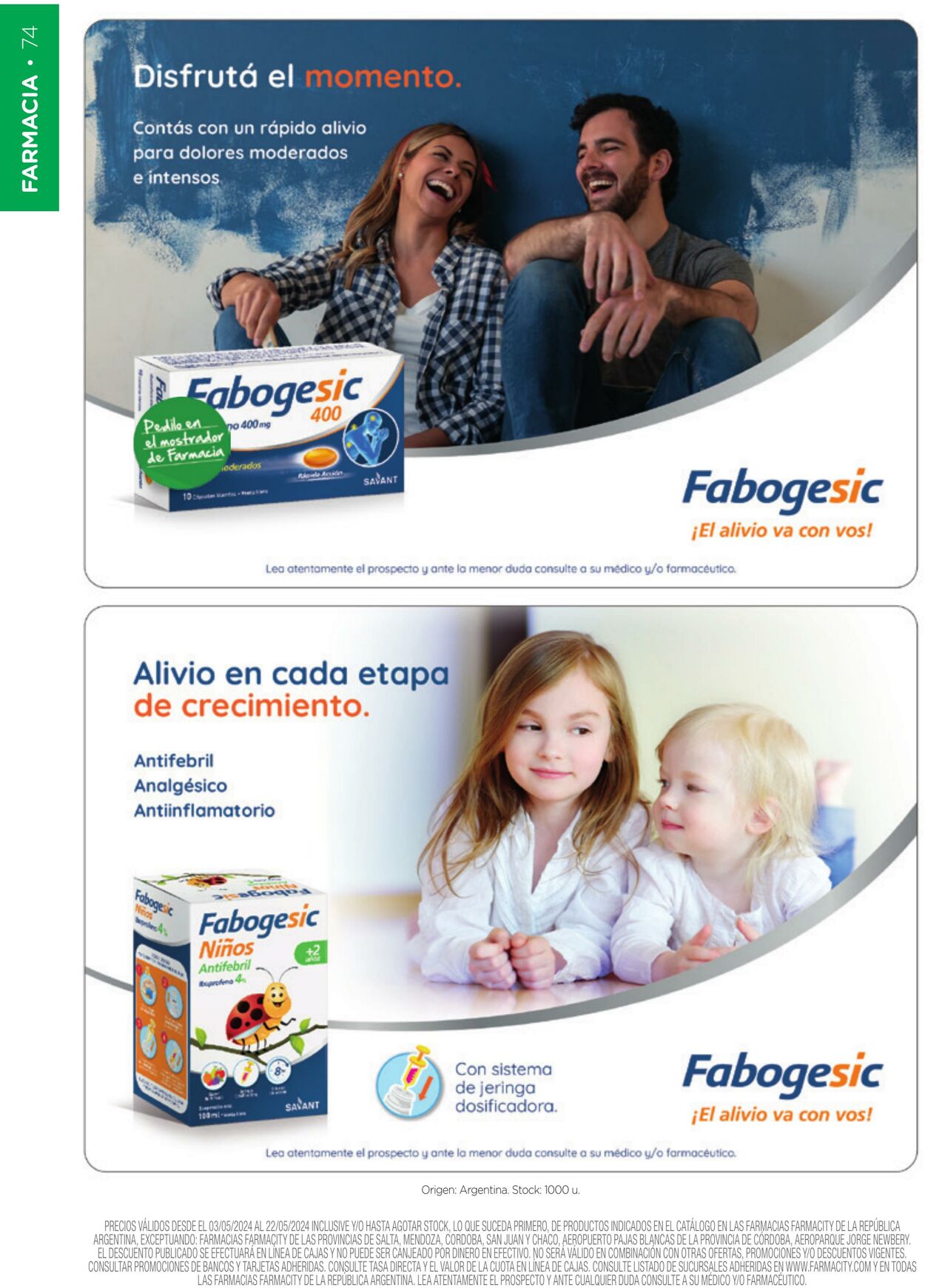 Folleto Farmacity 01.05.2024 - 31.05.2024