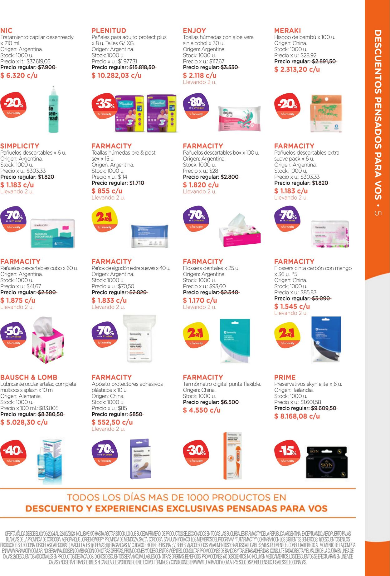 Folleto Farmacity 01.05.2024 - 31.05.2024