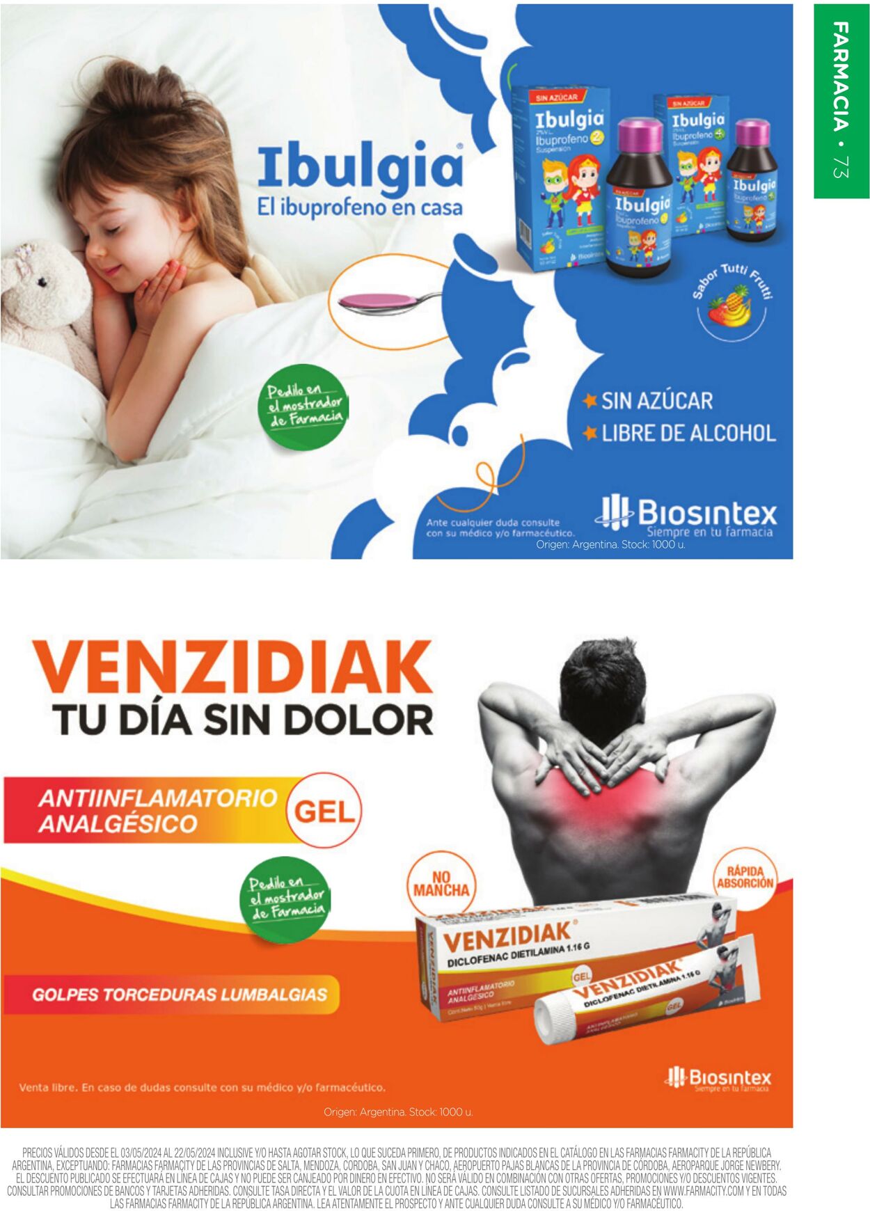 Folleto Farmacity 01.05.2024 - 31.05.2024