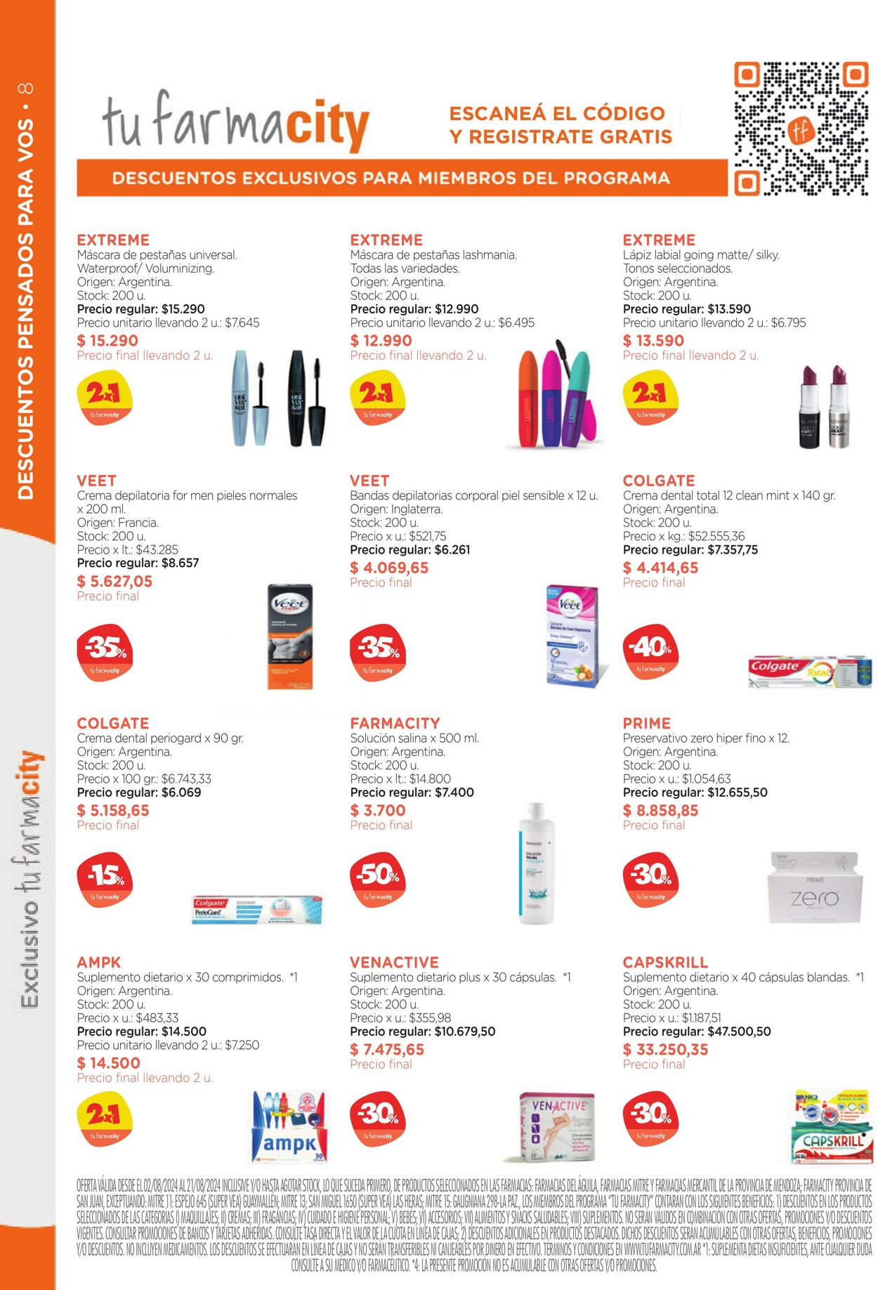 Folleto Farmacity 01.08.2024 - 31.08.2024