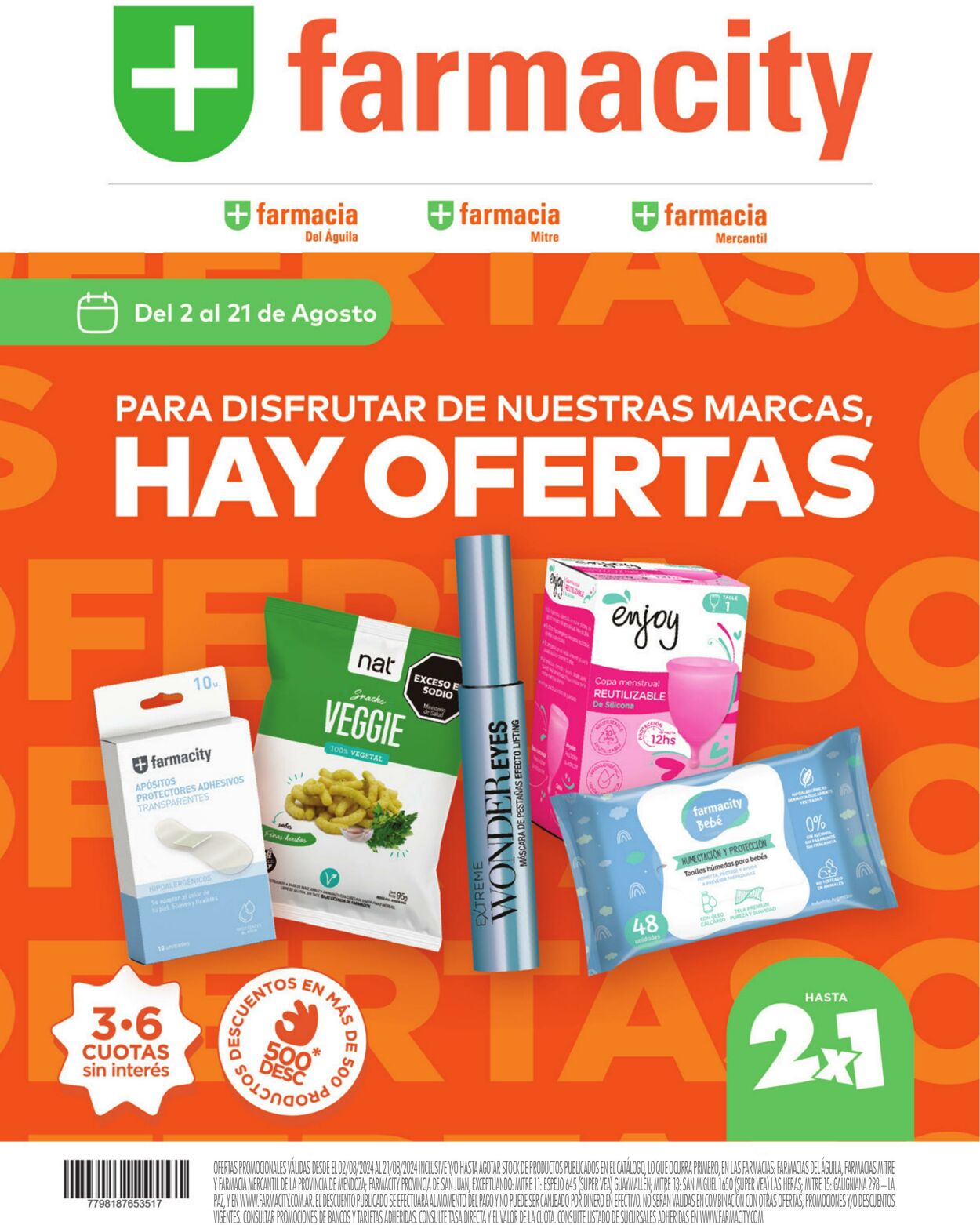 Folleto Farmacity 01.08.2024 - 31.08.2024